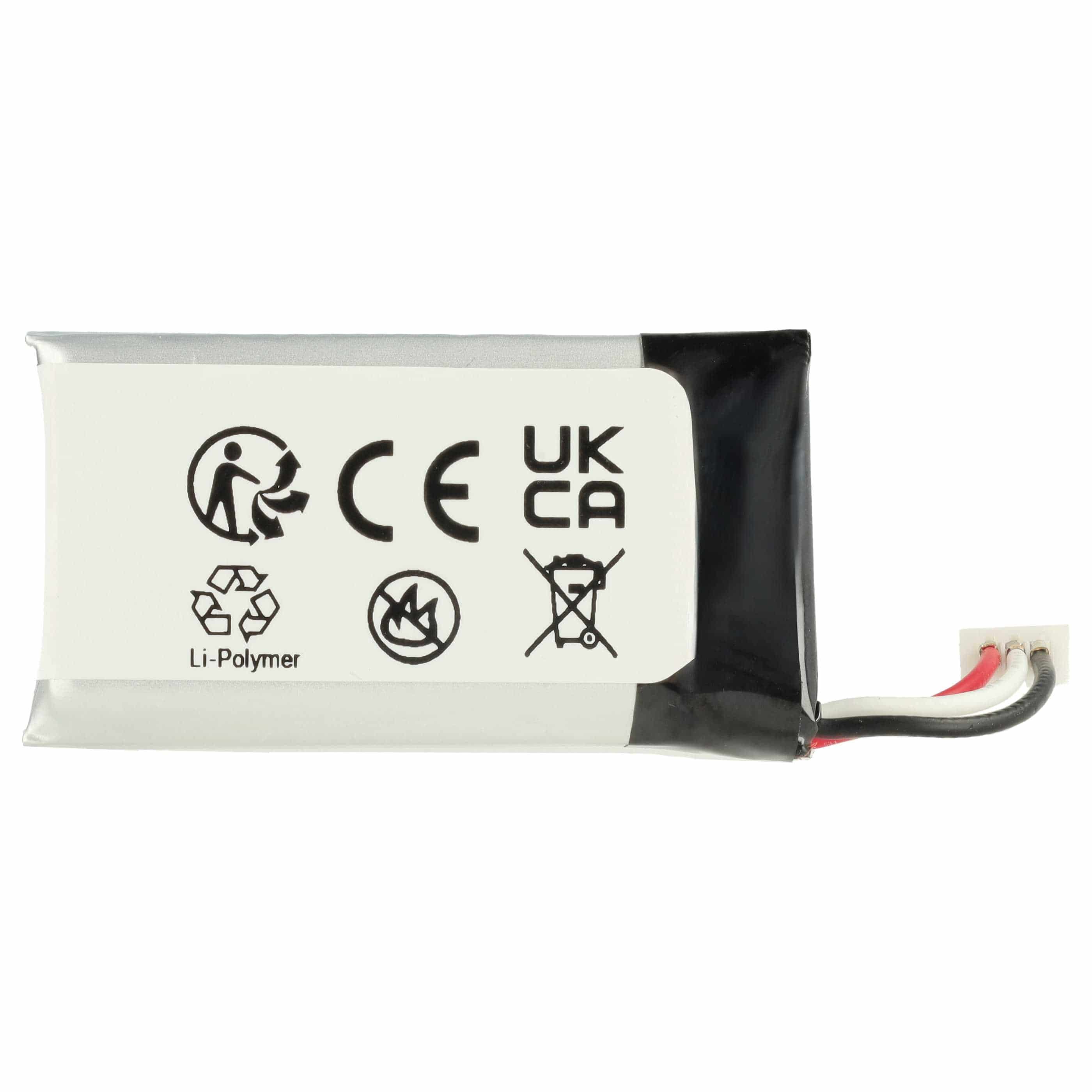 Akumulator do słuchawek bezprzewodowych zamiennik Plantronics 211425-01, 202555-01 - 510 mAh 3,7 V LiPo