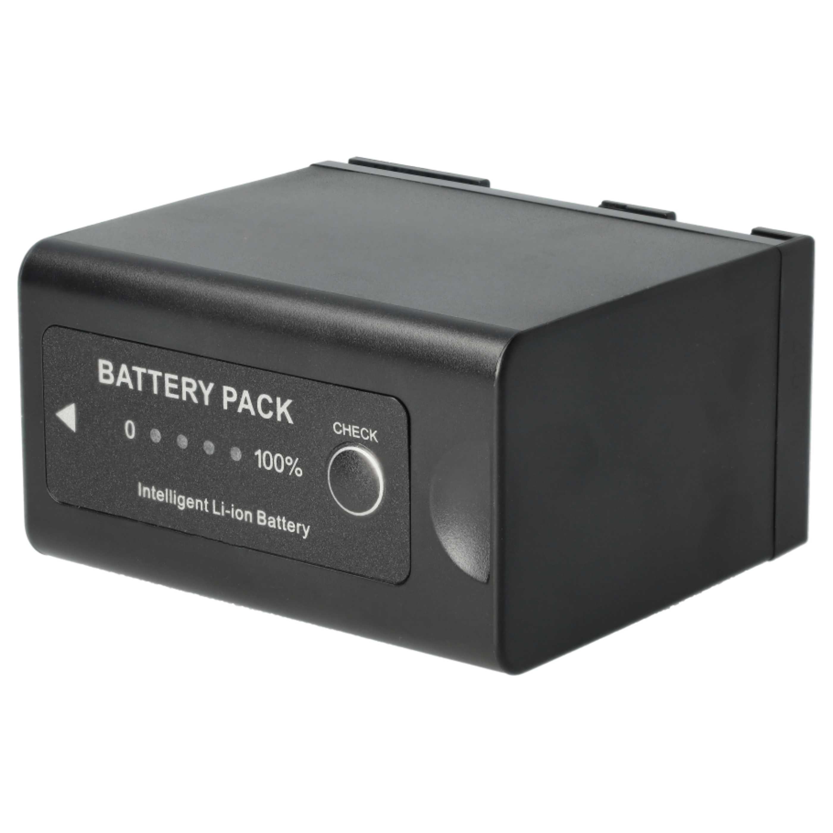 Videocamera 2x Battery replaces Canon BP-975 - 6600 mAh 7.4 V Li-Ion