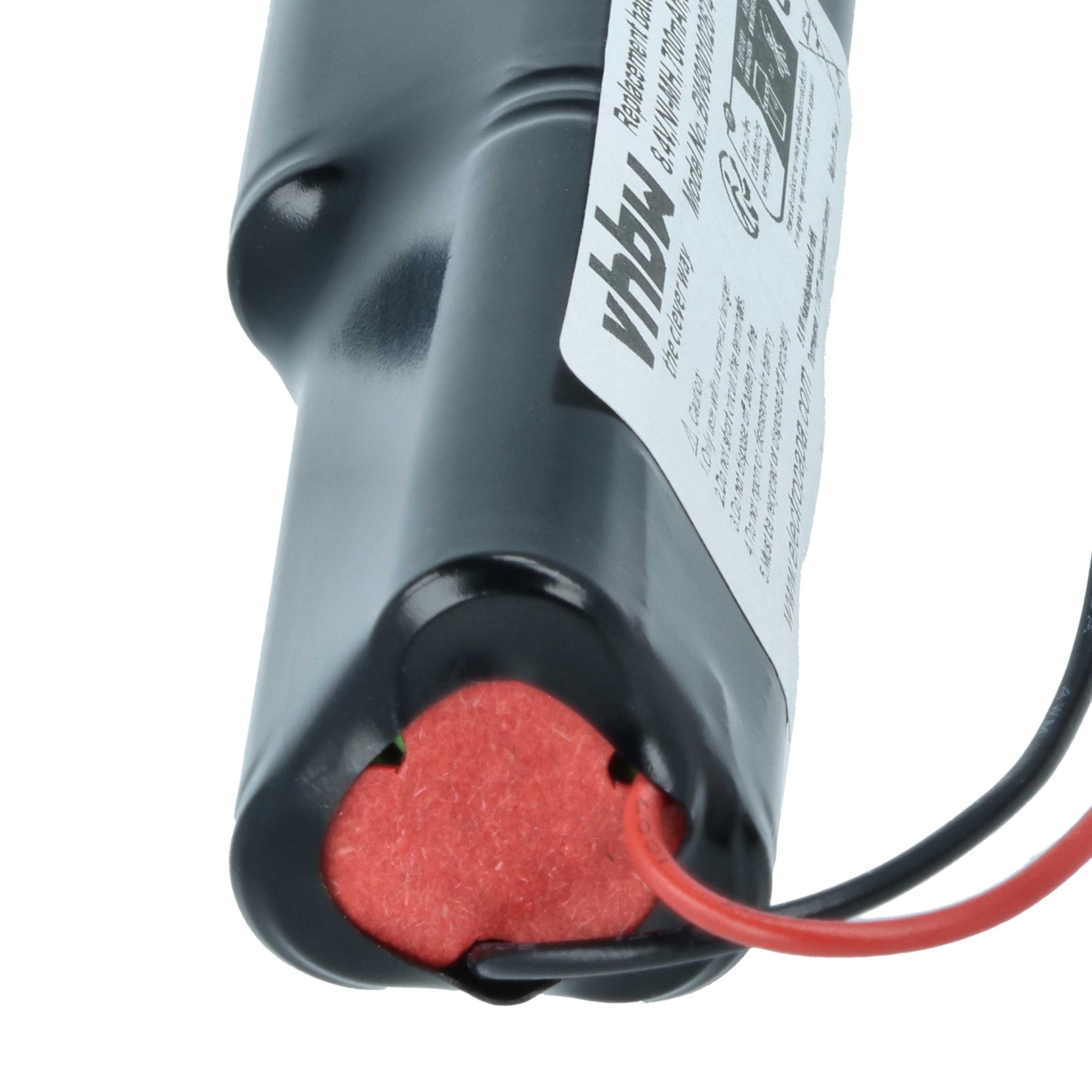 Batteria sostituisce Brother BBP-18, LN6044001, BA-18R, PT-18R per stampante - 700mAh 8,4V NiMH