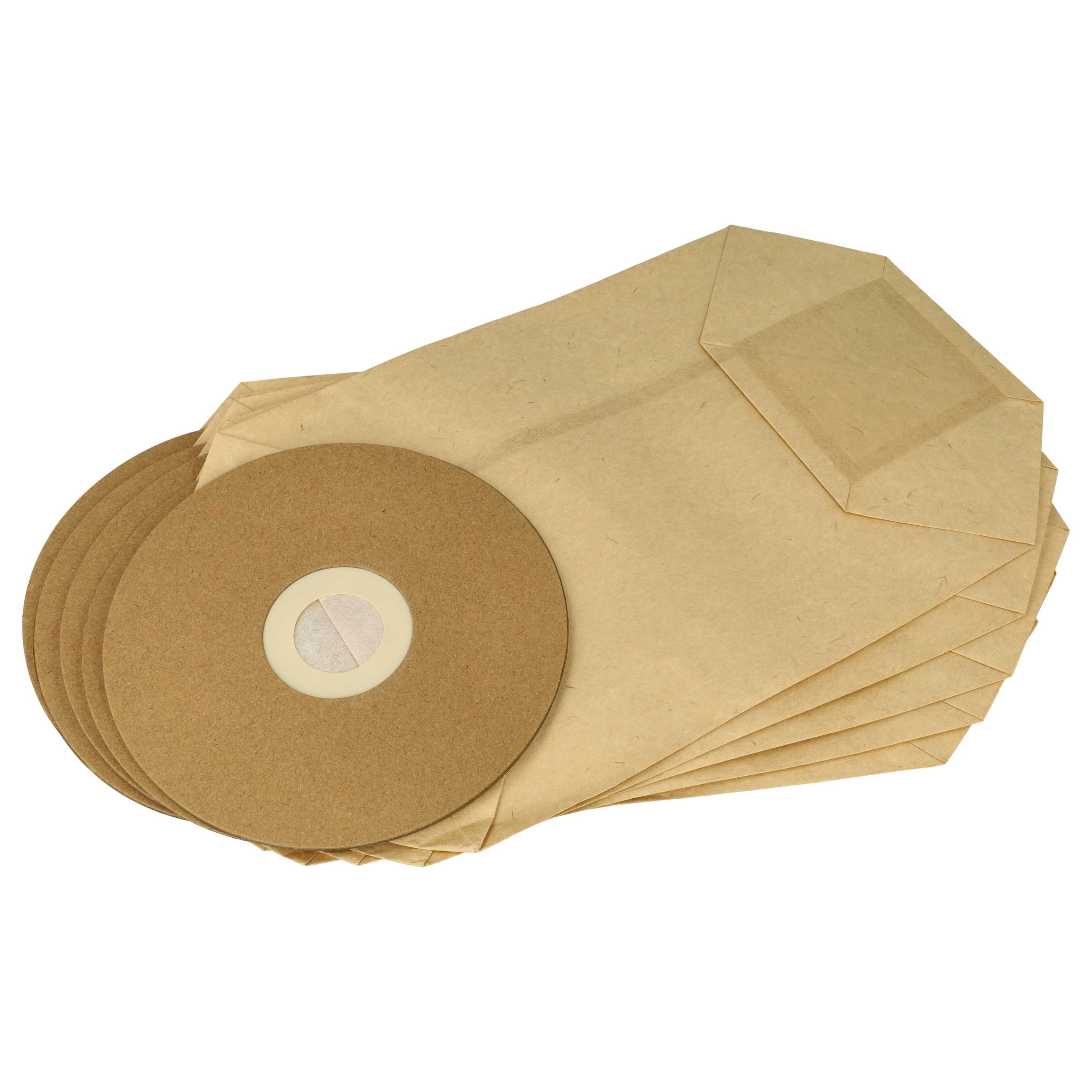 5x Vacuum Cleaner Bag replaces Cleancraft 7013353 for Cleancraft - paper / cardboard