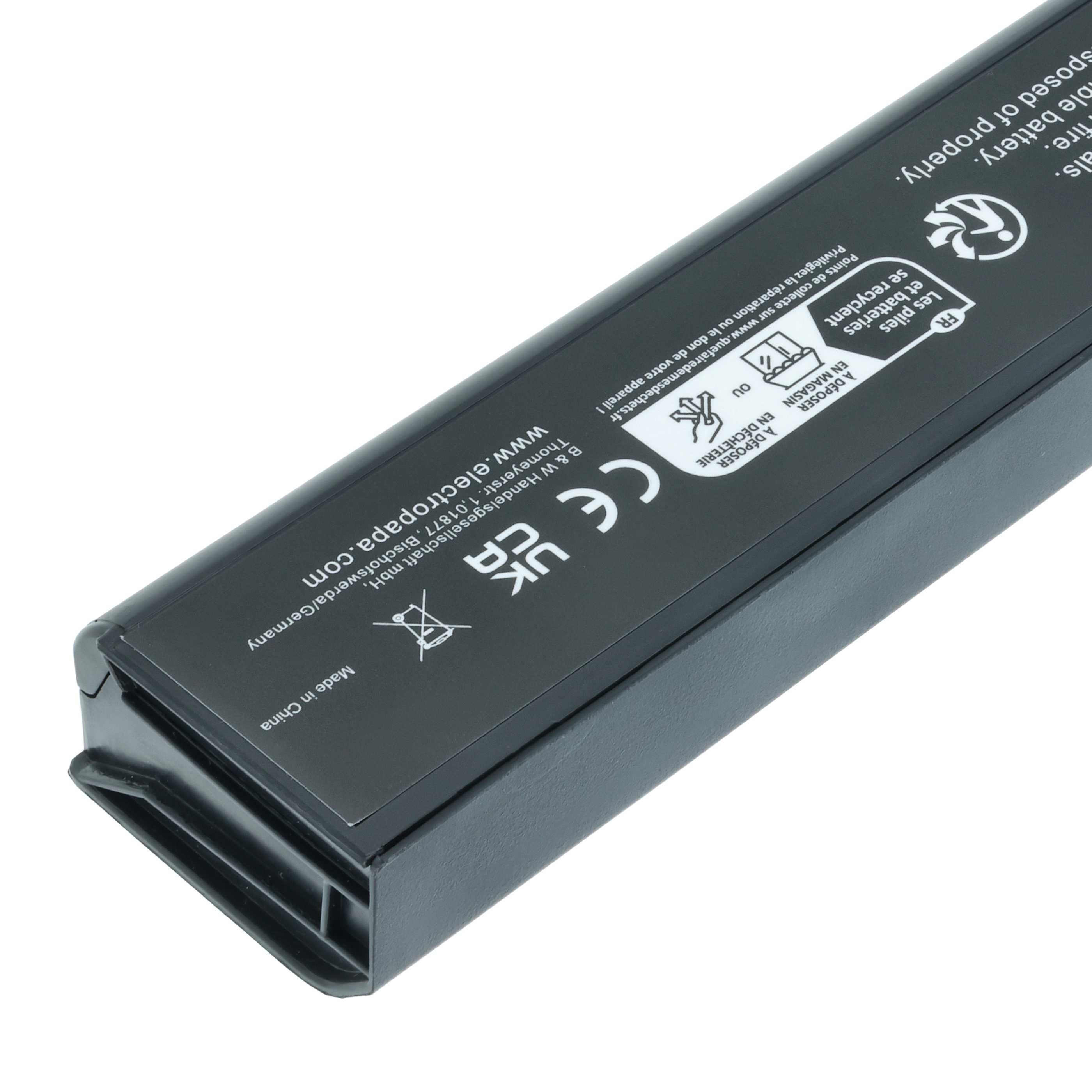 Batteria sostituisce HP 628368-241, 628368-251, 628368-421 per notebook - 4400mAh 11,1V Li-Ion nero