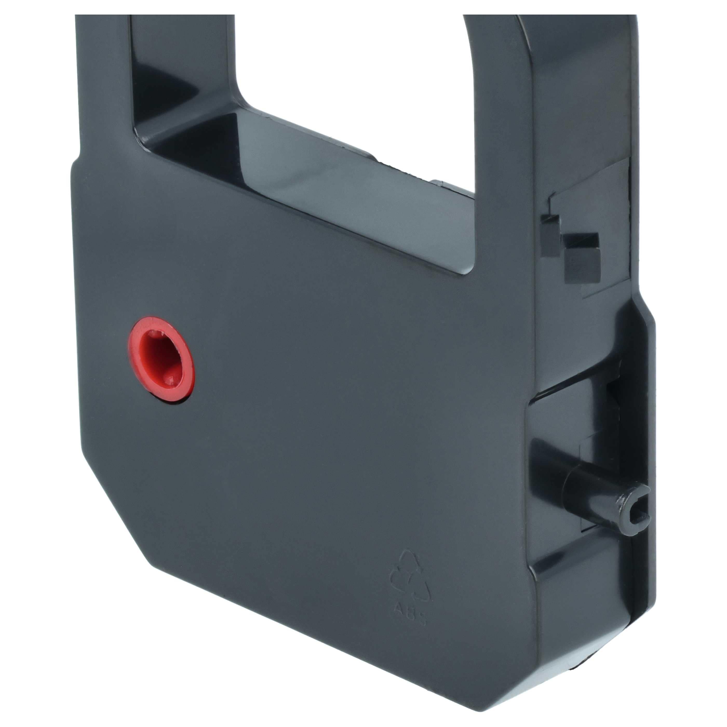 10x Ink Ribbon suitable for ATT310.698 Acroprint Dot Matrix, Receipt Printer etc. - Black