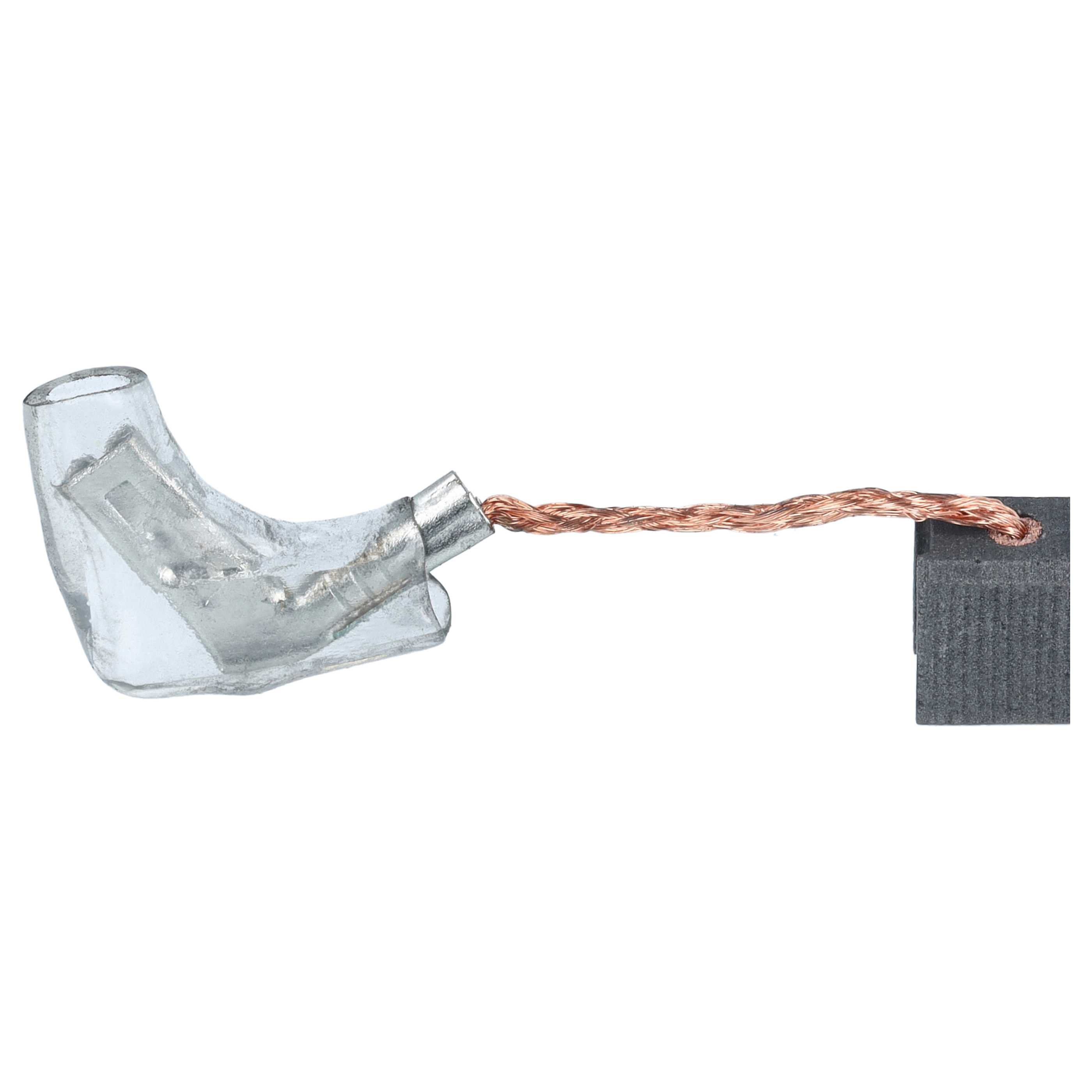 Kohlebürsten (2 Stück) für Parkside PBH 1050 C3, u.a., 13.83*8.56*5.44 mm, Auto-Stopp-Funktion