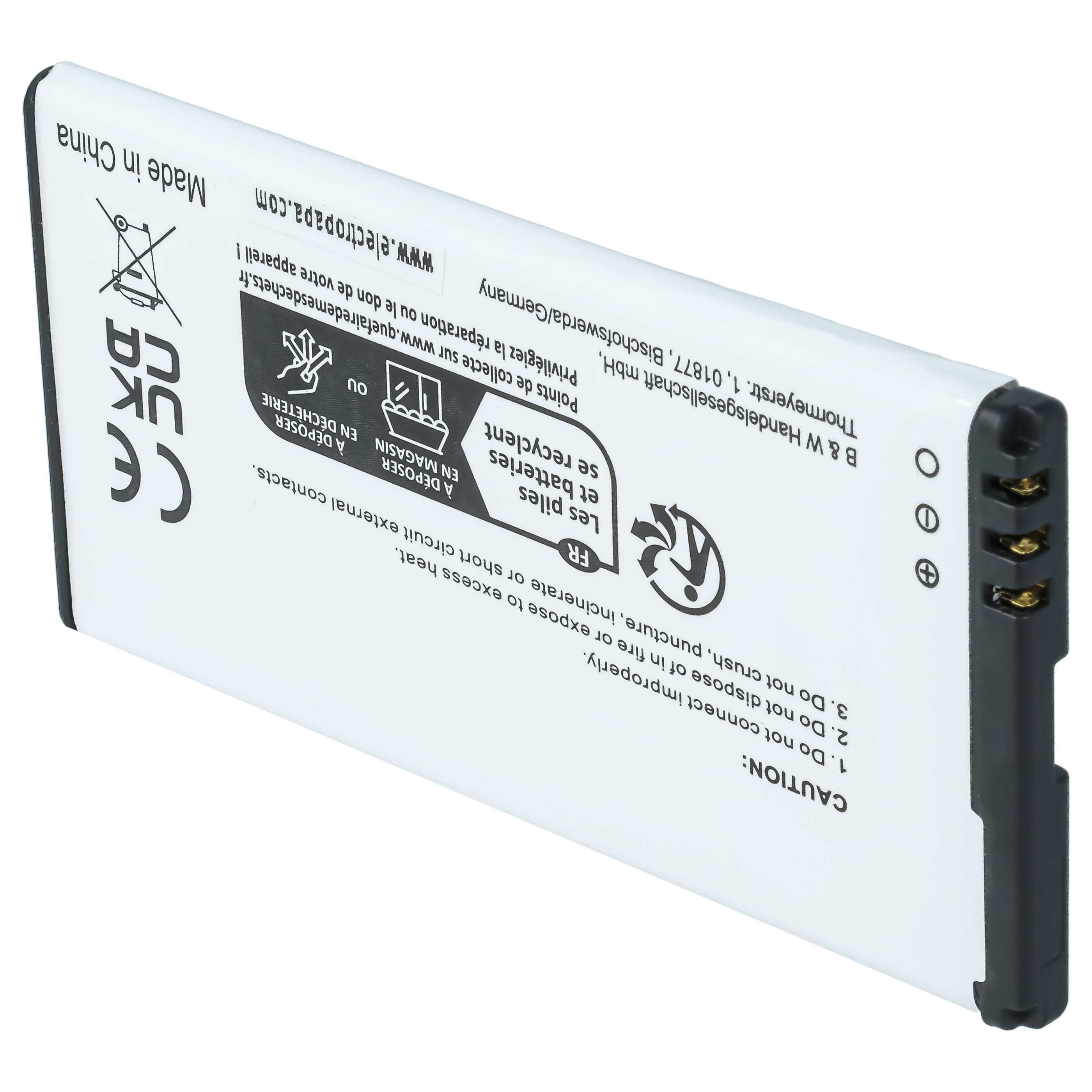 Akumulator do telefonu smartfona zamiennik Microsoft / Nokia BV-T5C - 2600 mAh 3,8 V Li-Ion