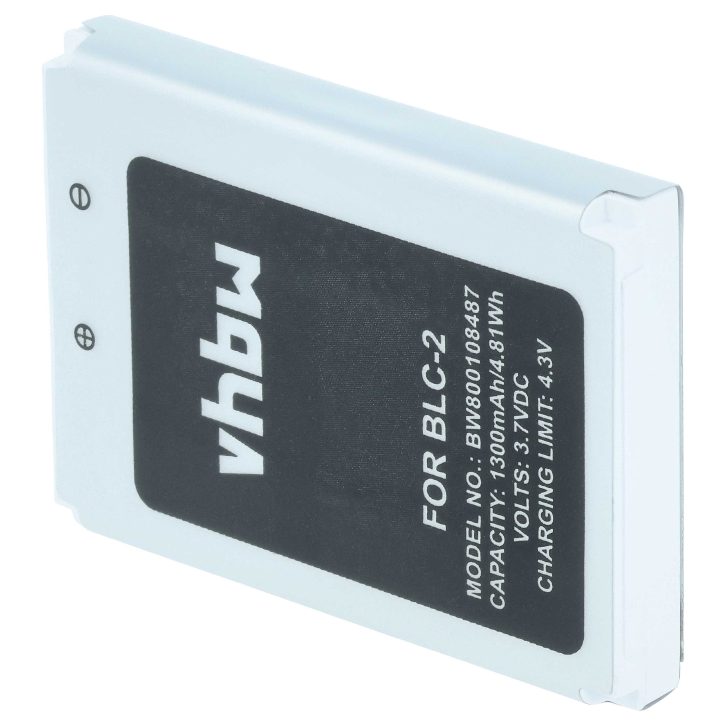 Akumulator do telefonu smartfona zamiennik CipherLab BA-80S1A2, KB1B371200005 - 1300 mAh 3,7 V Li-Ion