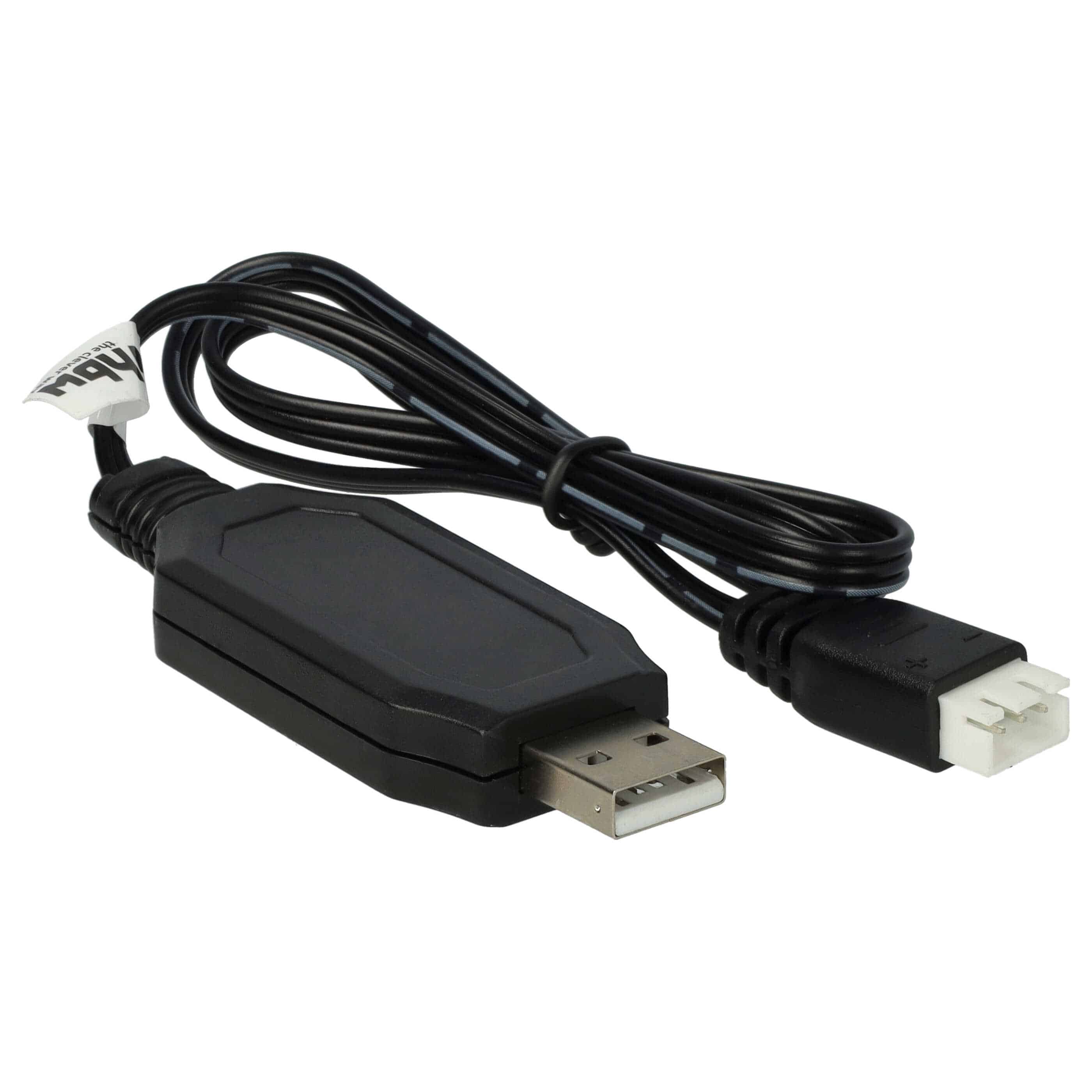 USB Charging Cable suitable for RC Batteries with JST XH-3P Connector, RC Model Making Battery Packs - 60 cm 4