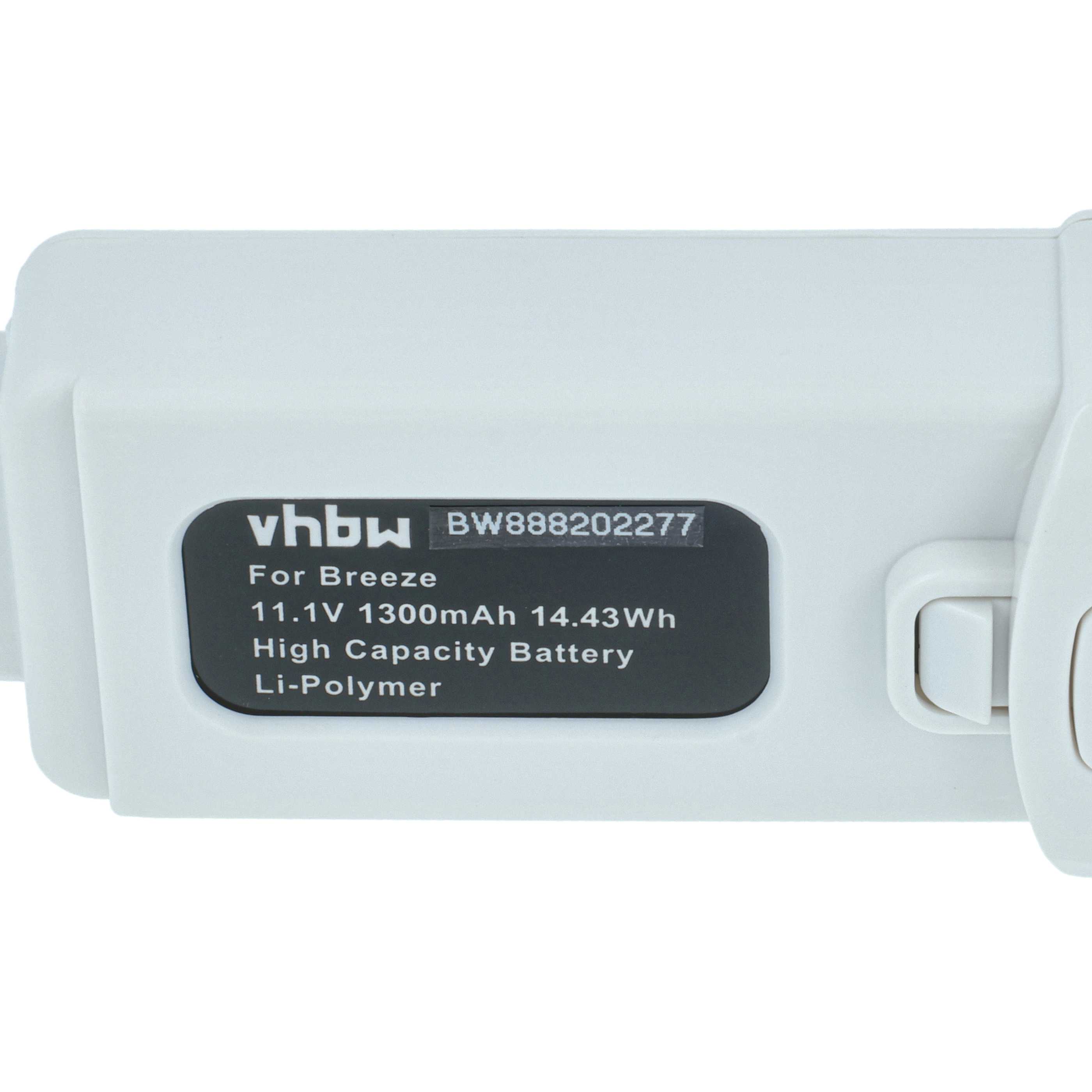 Batterie remplace Yuneec FCA105001 pour drone Yuneec- 1300mAh 11,1V Li-polymère