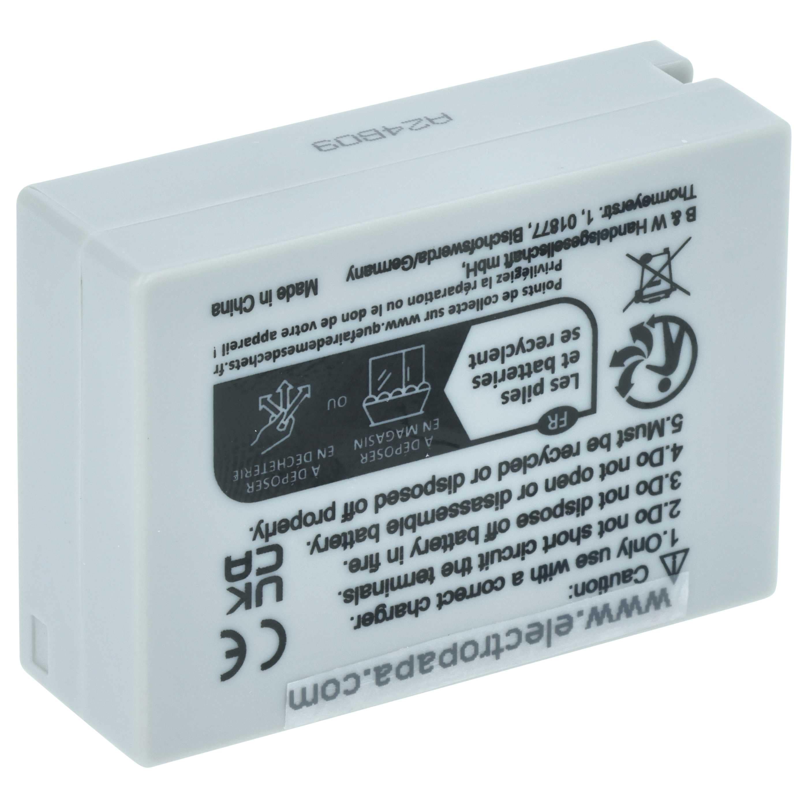 Batería reemplaza Canon NB-10L para cámara - 700 mAh 7,4 V Li-Ion