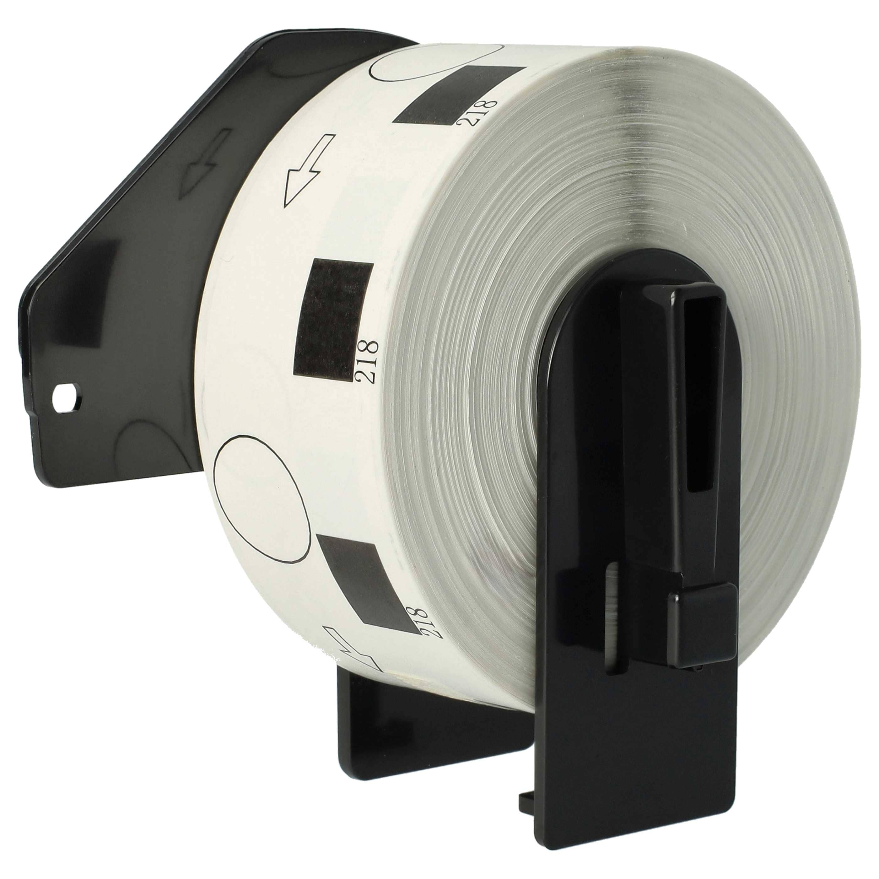 Label Roll replaces Brother DK-11218 Labeller - Premium 24 mm + Holder