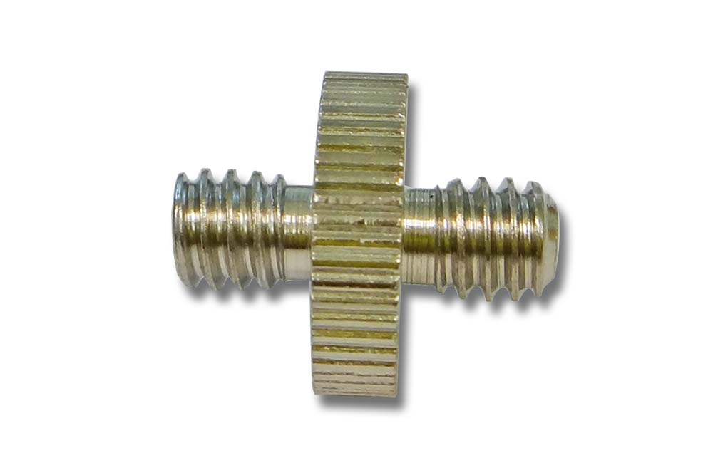 Tripod Screw Adapter 1/4" Outer Thread to 1/4" tripod thread - Converter, Connector Gold