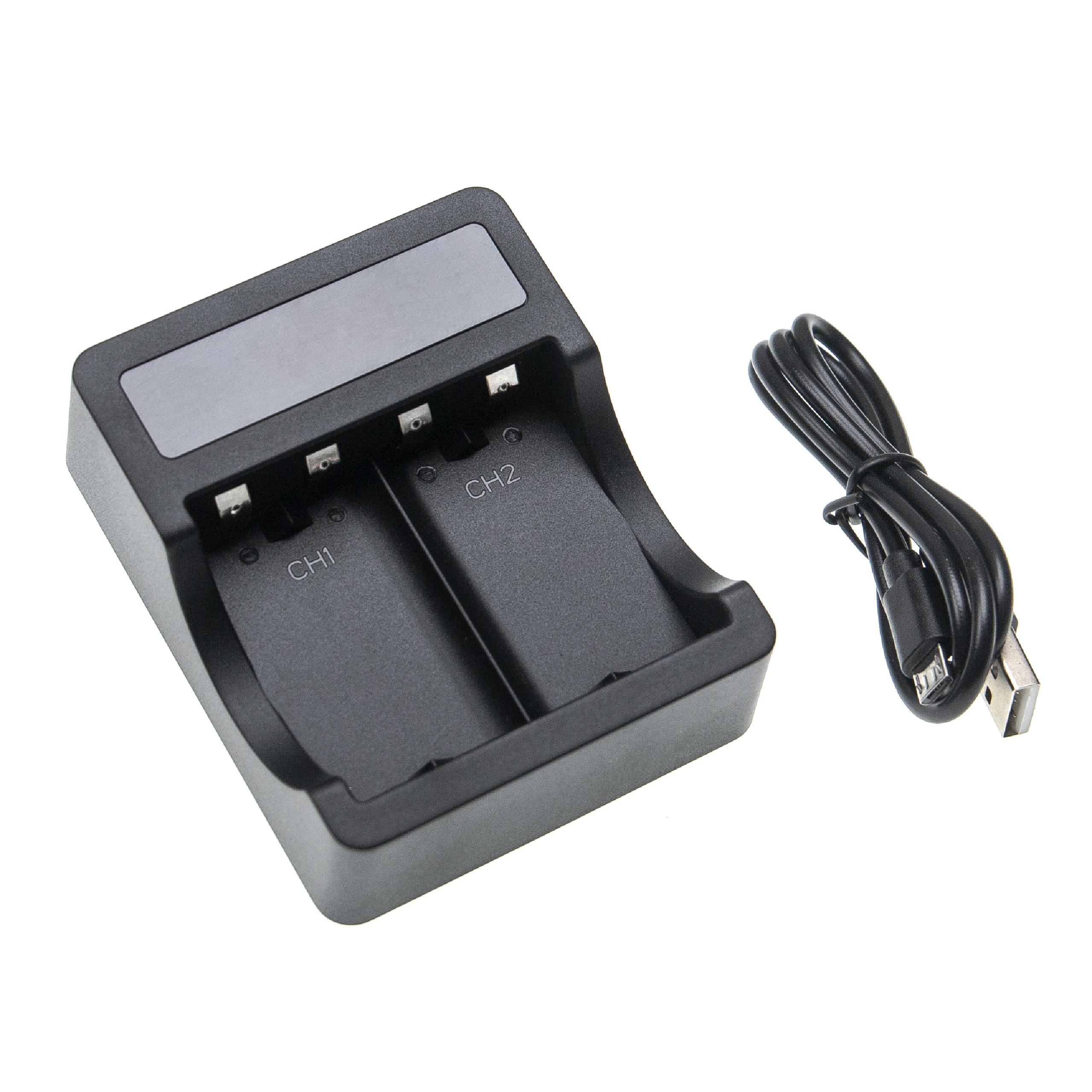 Dual Charging Station suitable for , Microsoft Microsoft Controller etc. - Charging Cradle + Lead