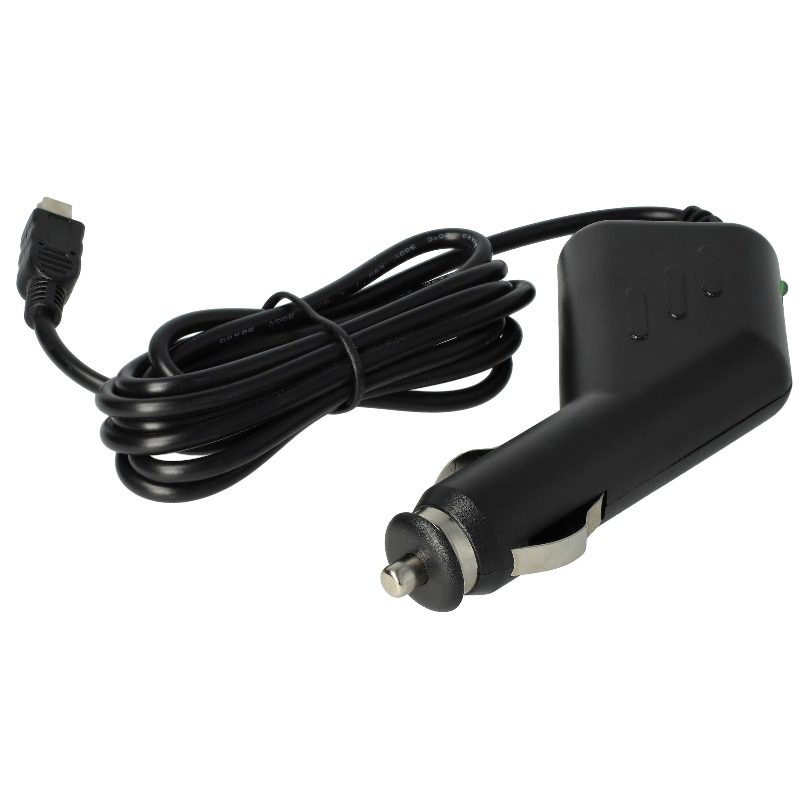 Mini-USB Autoladekabel 2,0 A passend für Geräte wie GPS, Navi - Ladekabel