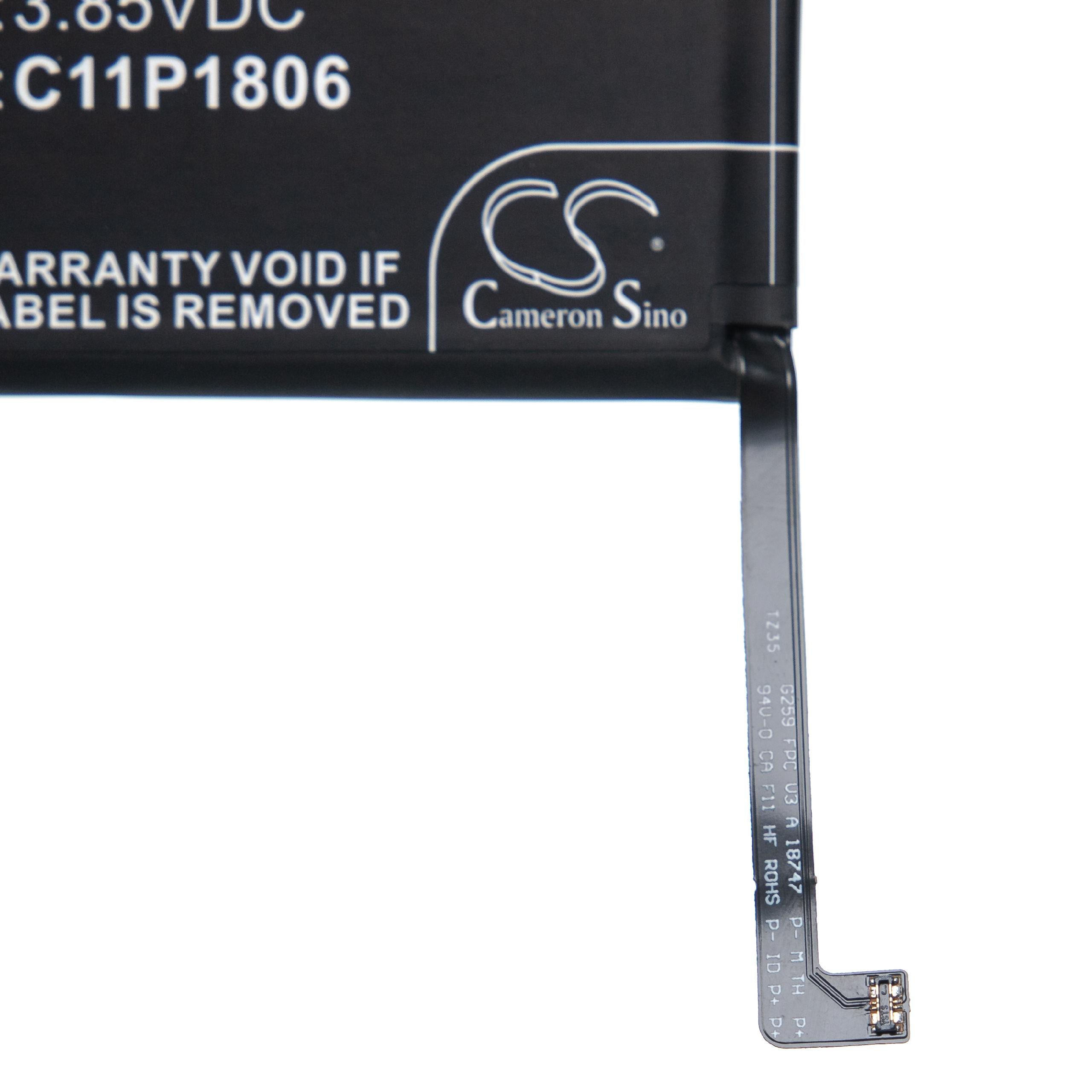 Batteria sostituisce Asus 1ICP5/65/87, C11P1806 per cellulare Asus - 4600mAh 3,85V Li-Poly