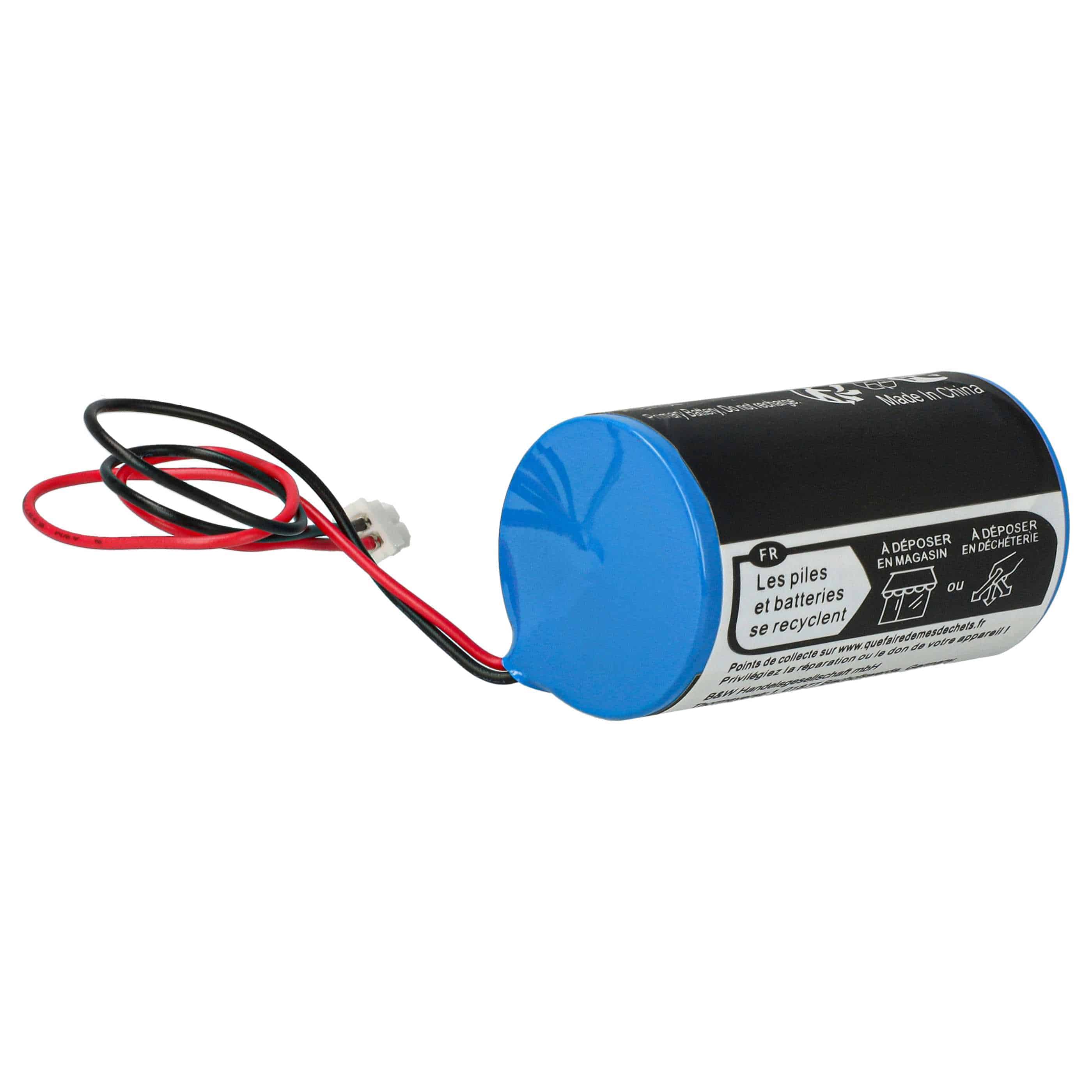 Batteria (5x pezzo) sostituisce Eve ER34615-GL101 per sistema d'allarme Visonic - 19000mAh 3,6V Li-MnO2