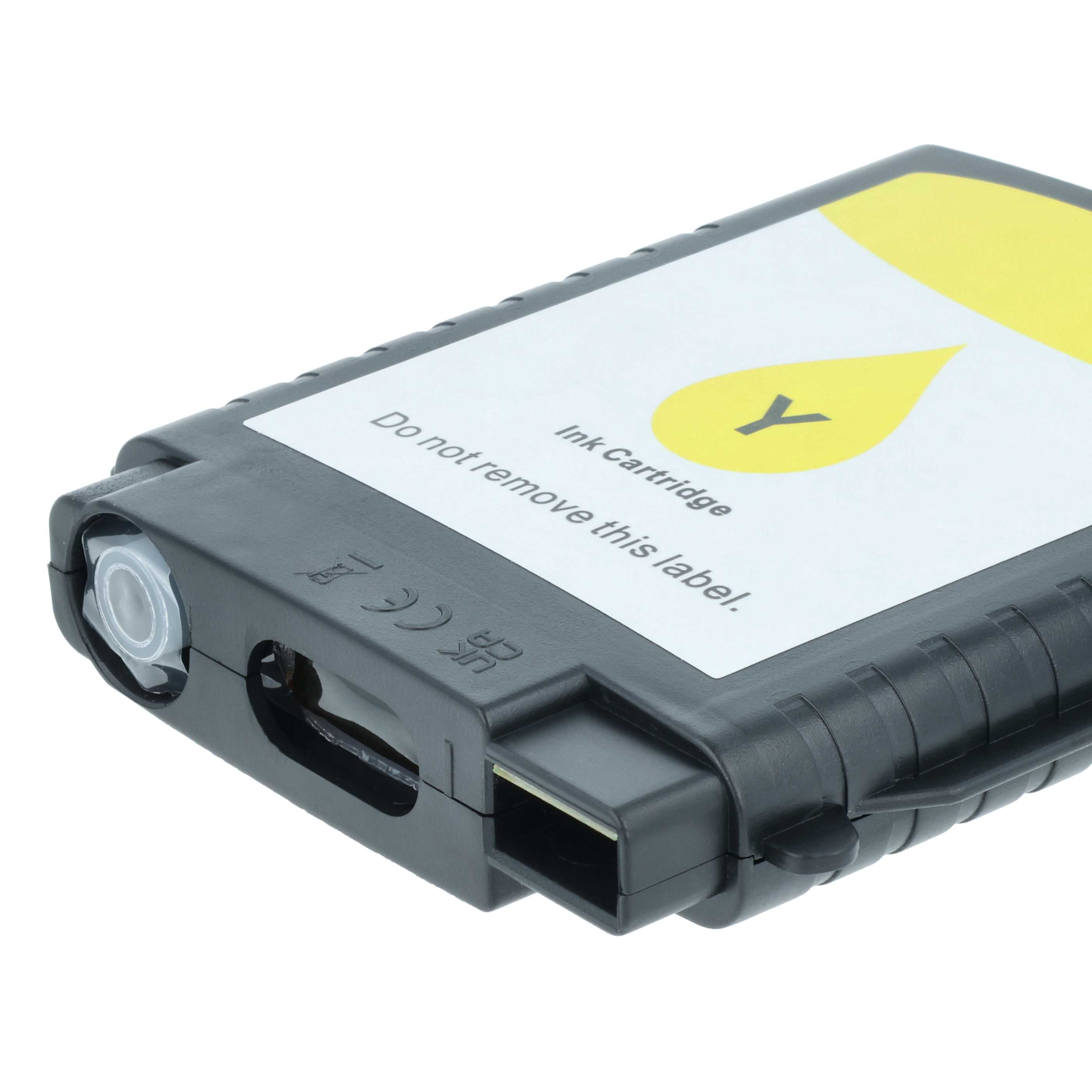 Ink Cartridge Suitable for Officejet Pro HP Printer - Yellow 28 ml + Chip
