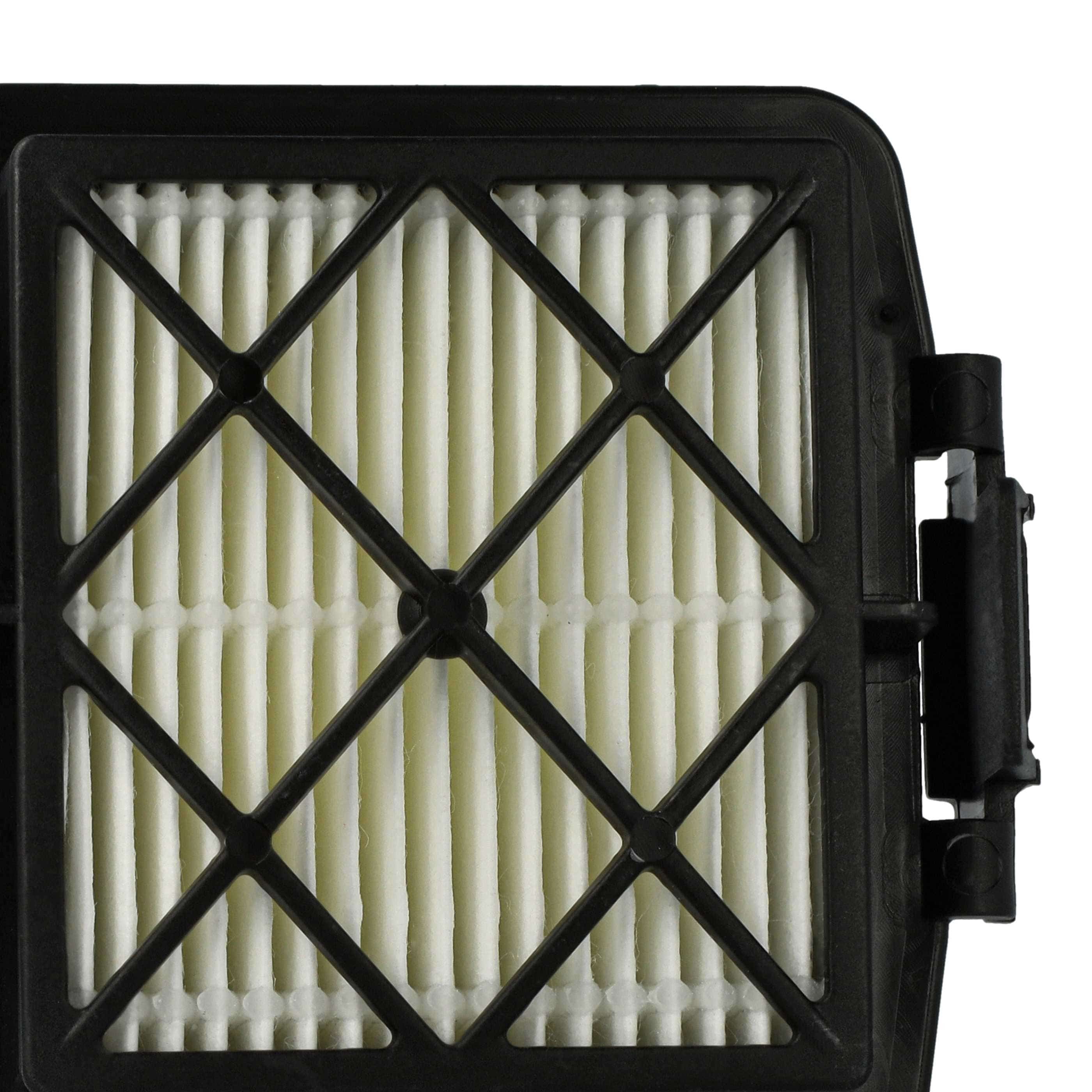 2x Filtro reemplaza Kärcher 2.863-240.0 para aspiradora filtro Hepa - negro / blanco
