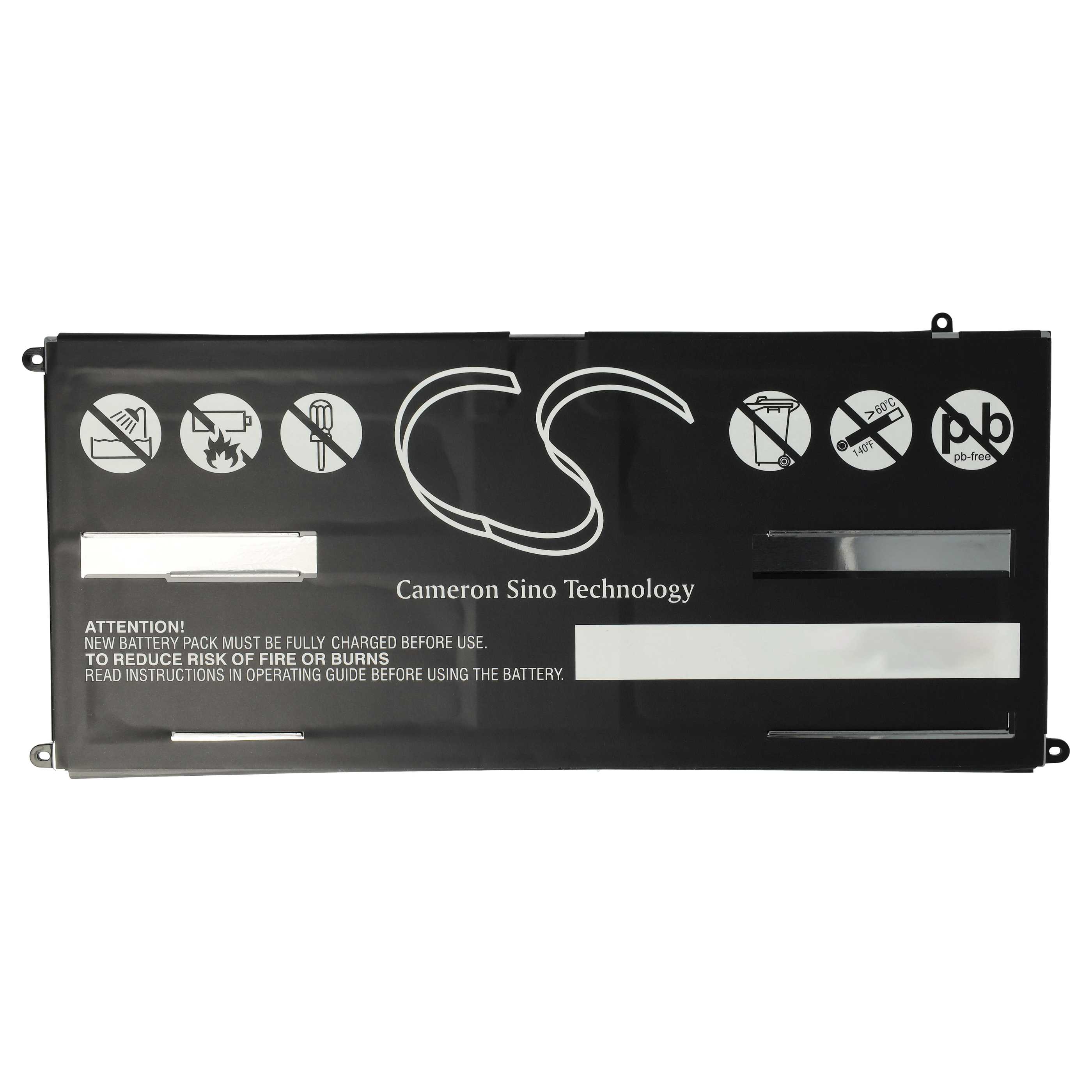Akumulator do laptopa zamiennik Lenovo L10M4P12, 121500093 - 3600 mAh 14,8 V LiPo, czarny