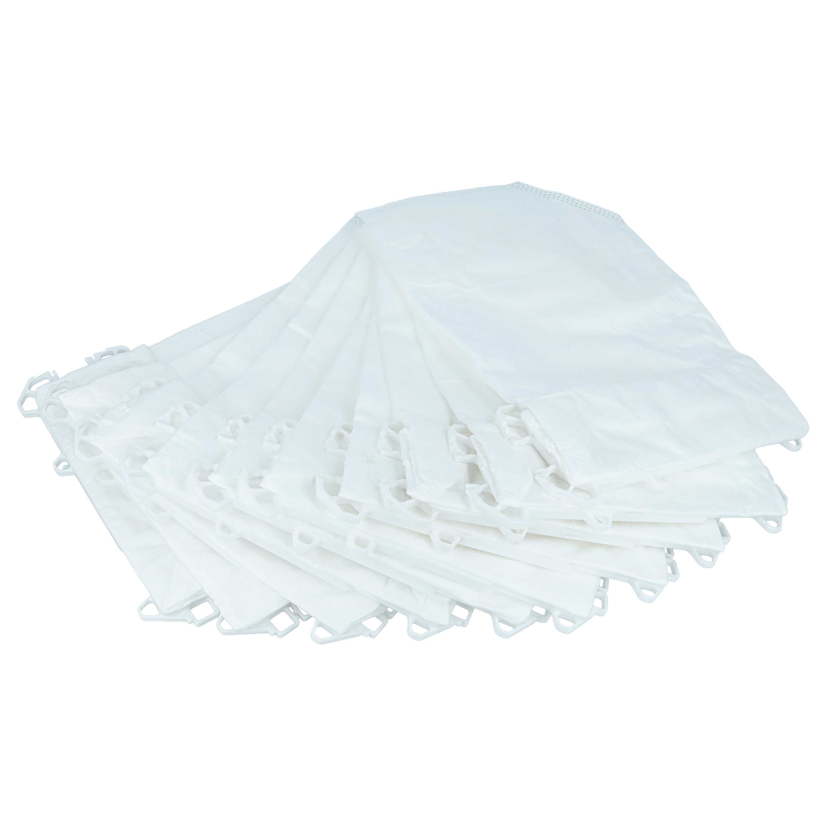 50x Sac remplace Vorwerk FP136, FP135 pour aspirateur Vorwerk - microfibre non tissée