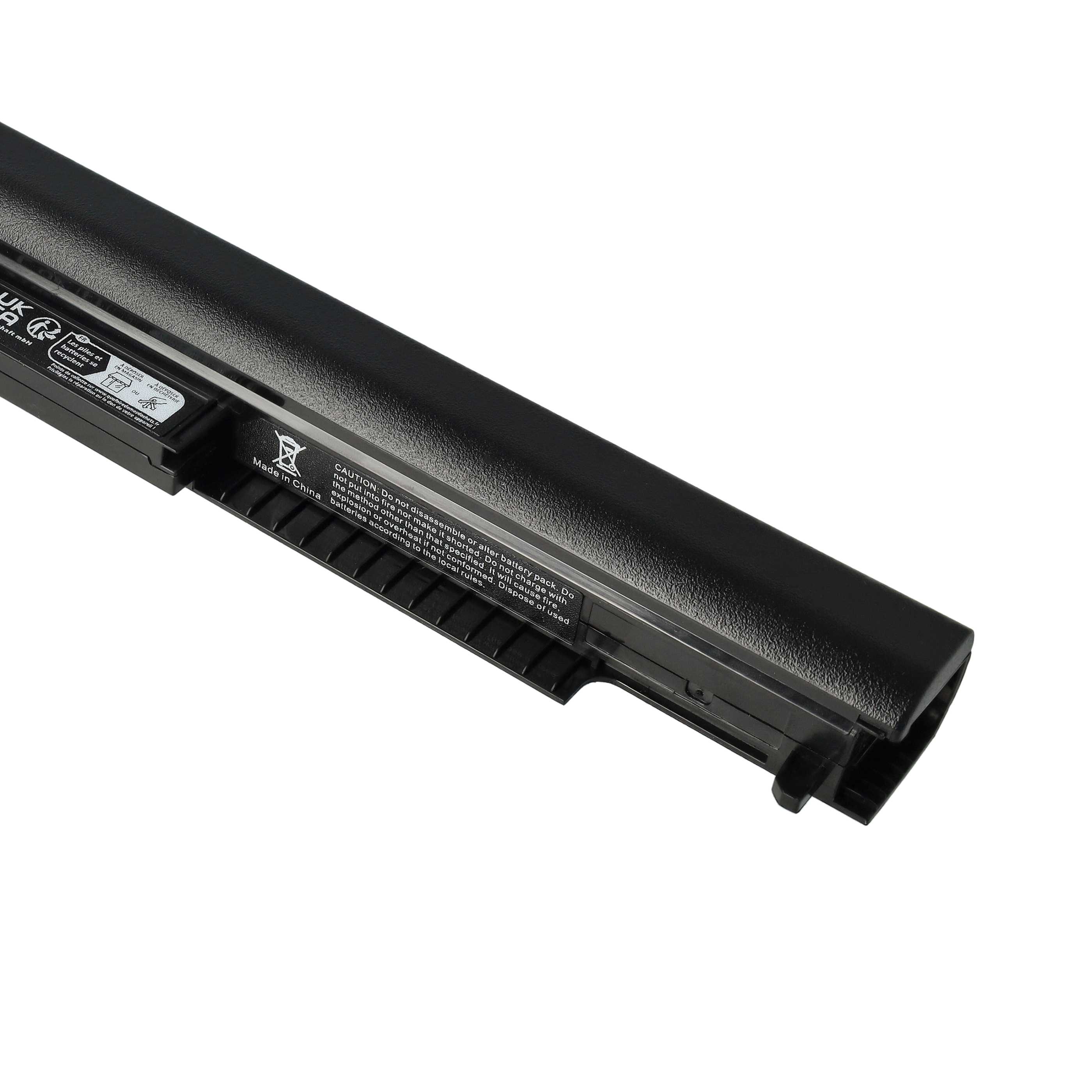 Notebook Battery Replacement for HP 807611-141, 807611-421, 807611-131 - 2200 mAh 14.8 V Li-Ion, black