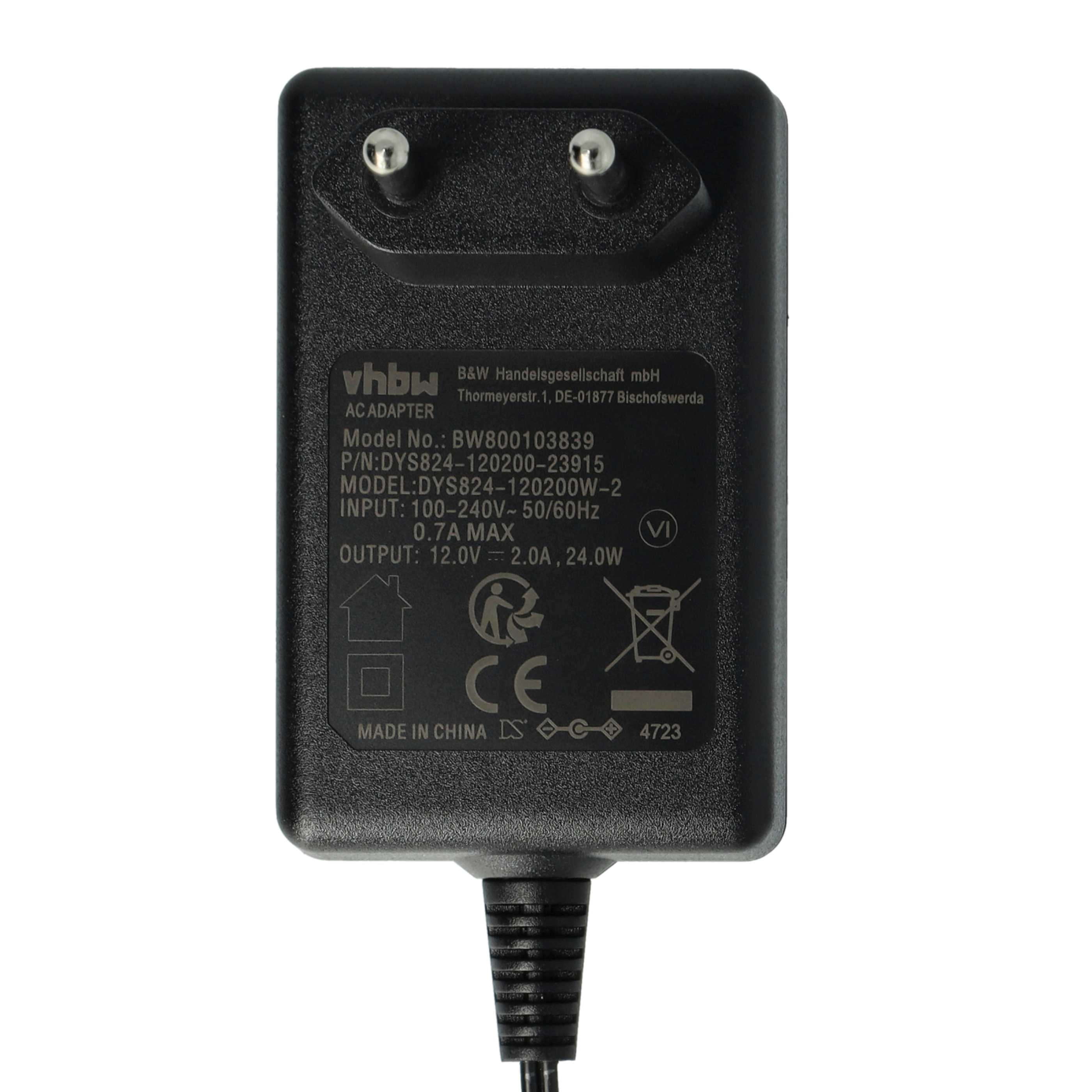 Mains Power Adapter replaces Yamaha PA-5 for Yamaha Keyboard, E-Piano - 10.8 cm