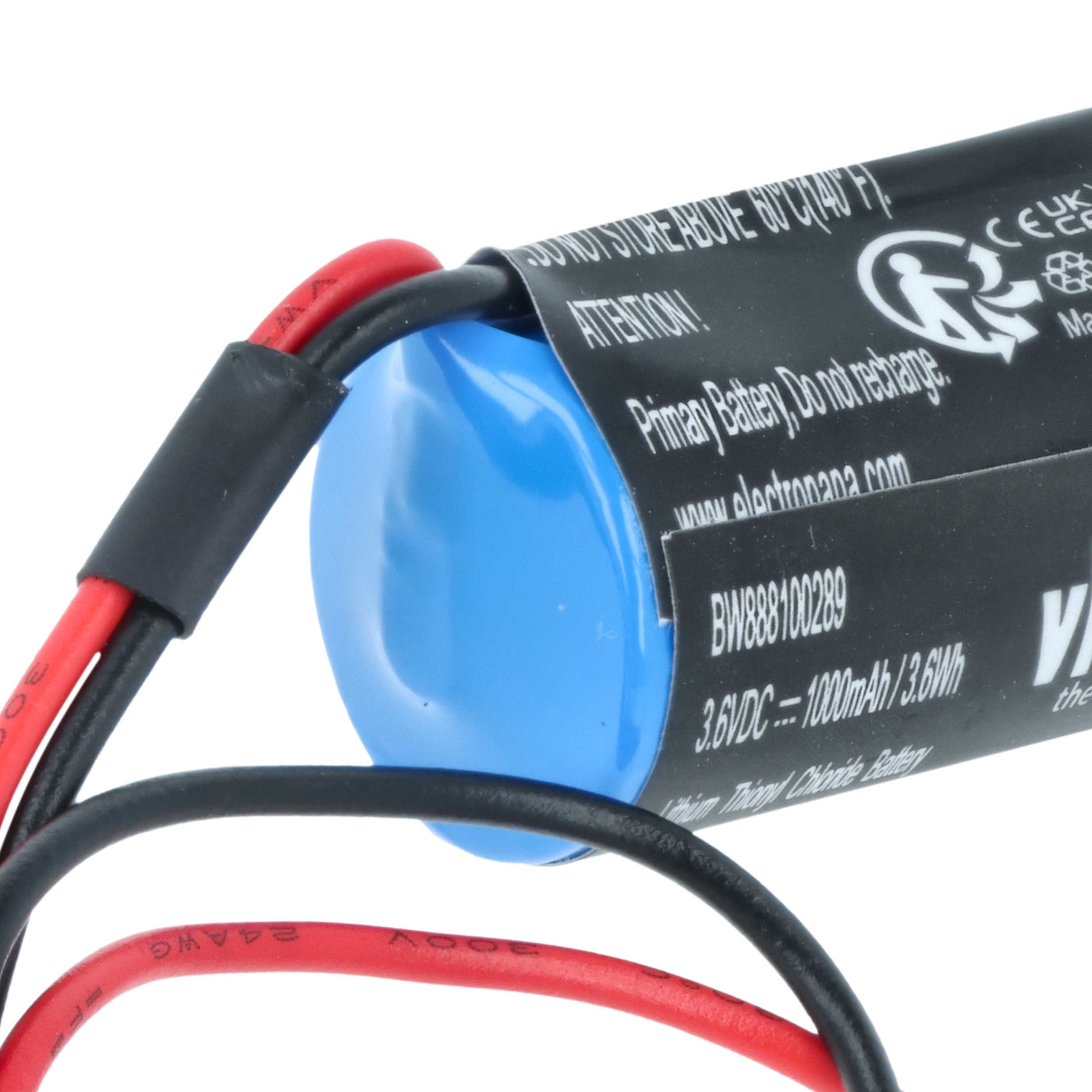 Bateria do PLC programowalnego sterownika zamiennik FBT030A, FBT020A, ER3V/3.6V - 1000 mAh 3,6 V Li-MnO2
