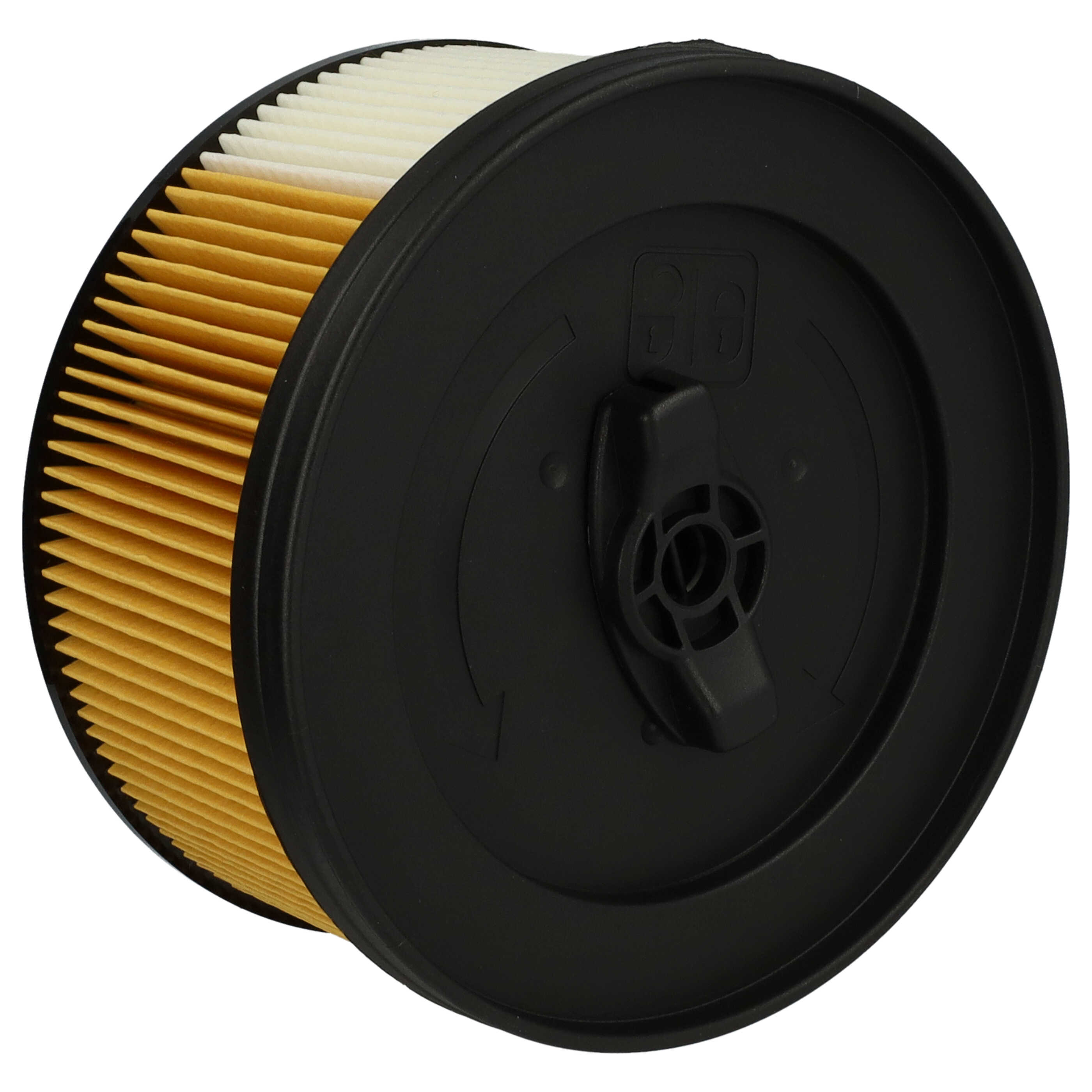 10x Filtro reemplaza Kärcher 6.414-960.0 para aspiradora Kärcher, negro / amarillo