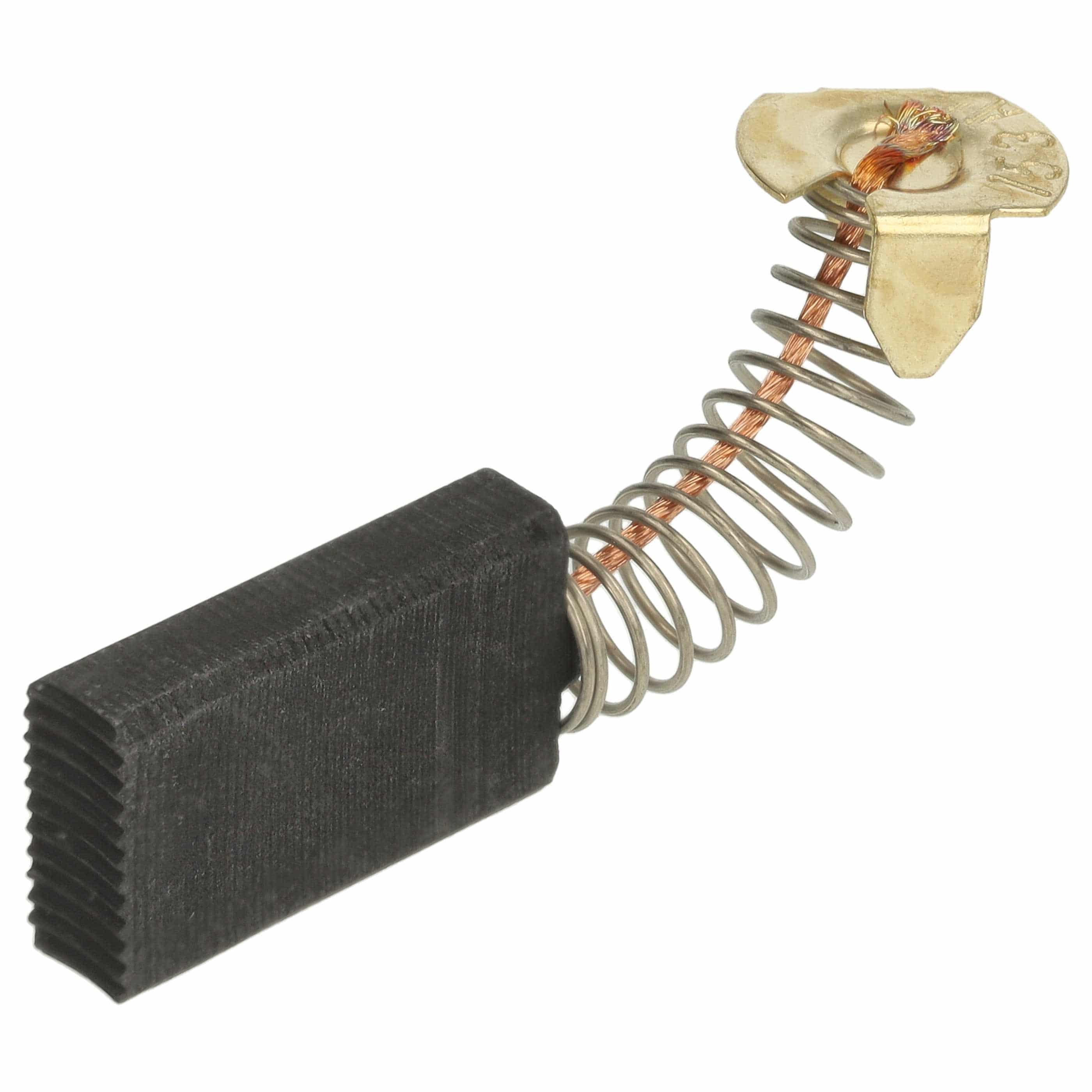 2x Szczotka węglowa zam. Dremel 1305, 1304, 1306, 1306.4, 1306.3, 1307, 1303, 1302 + sprężyna, 26 x 14 x 6 mm