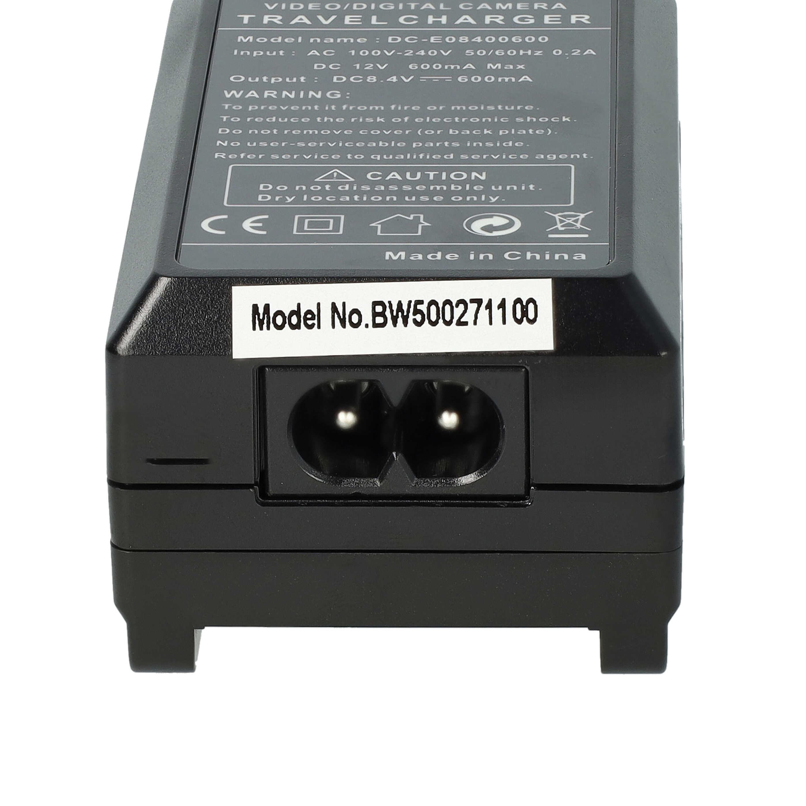Battery Charger replaces Canon CB-2LWE suitable for Canon NB-2L Camera etc. - 0.6 A, 8.4 V