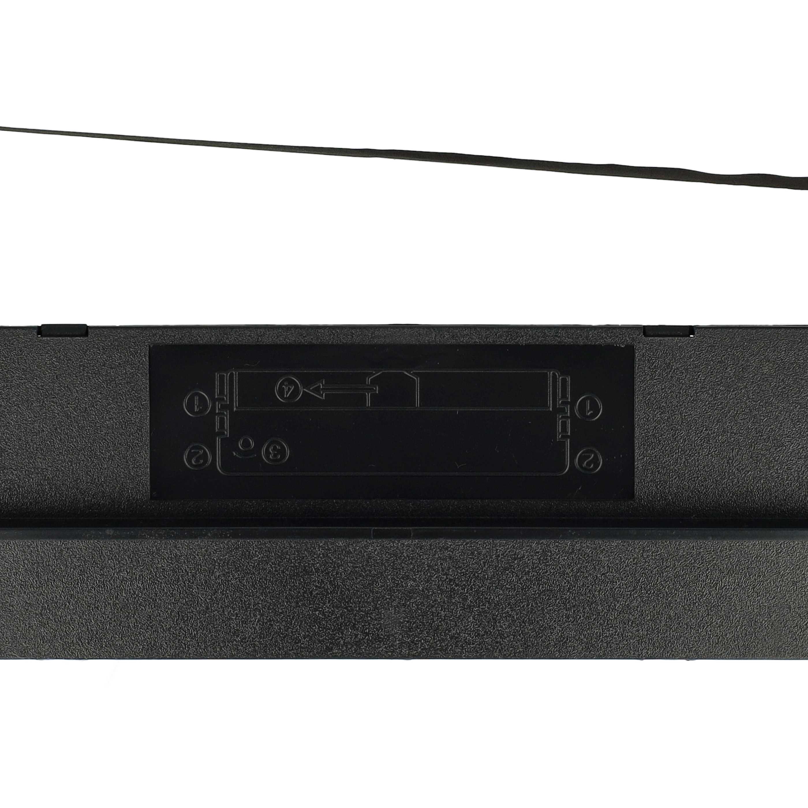 5x Ink Ribbon replaces Tally 099001 for Dot Matrix, Receipt Printer - Black
