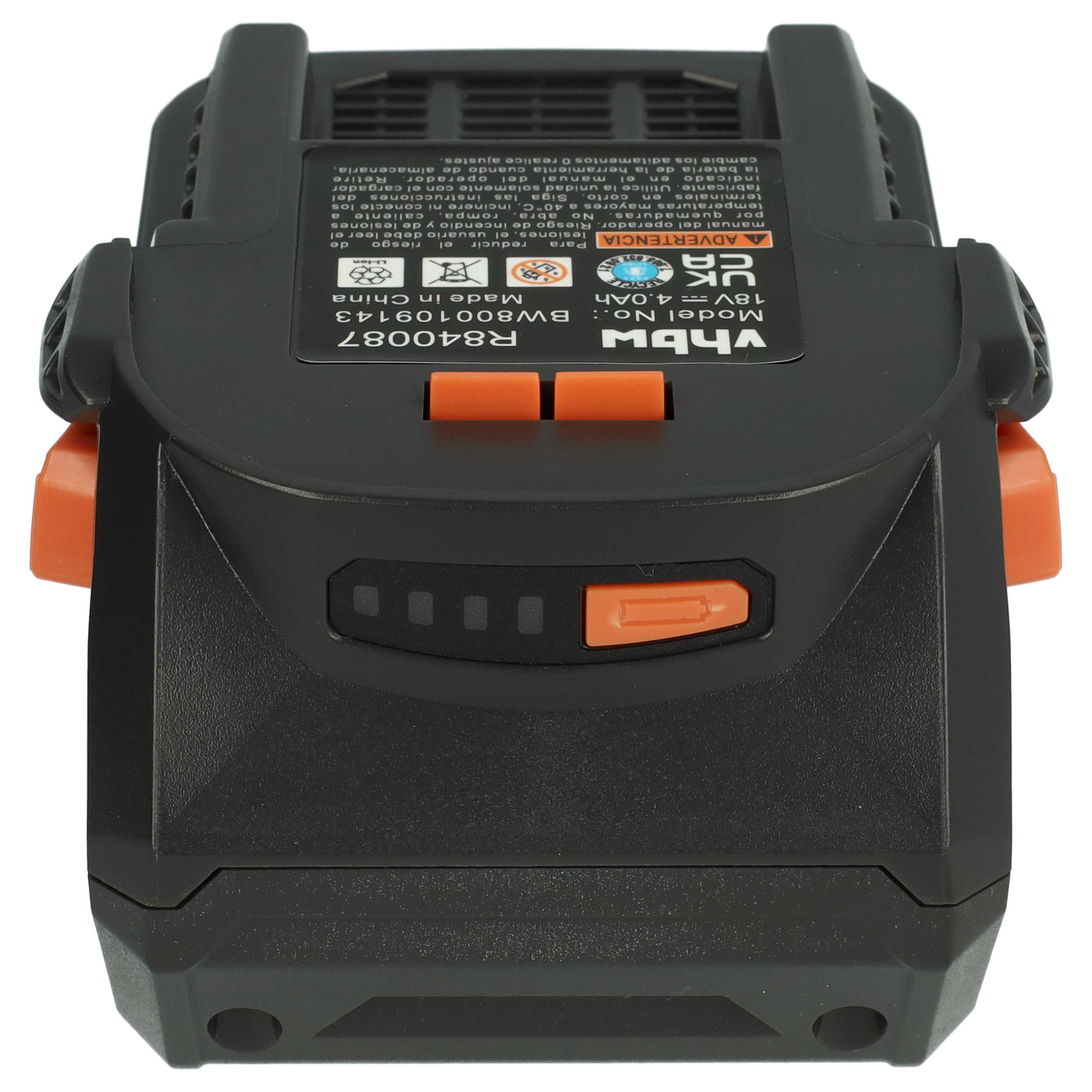 Batterie (2 pcs.) remplace AEG B1814, B1817G, B1814G, B1817, L1815 outil électrique Ridgid - 4Ah 18V Li-ion