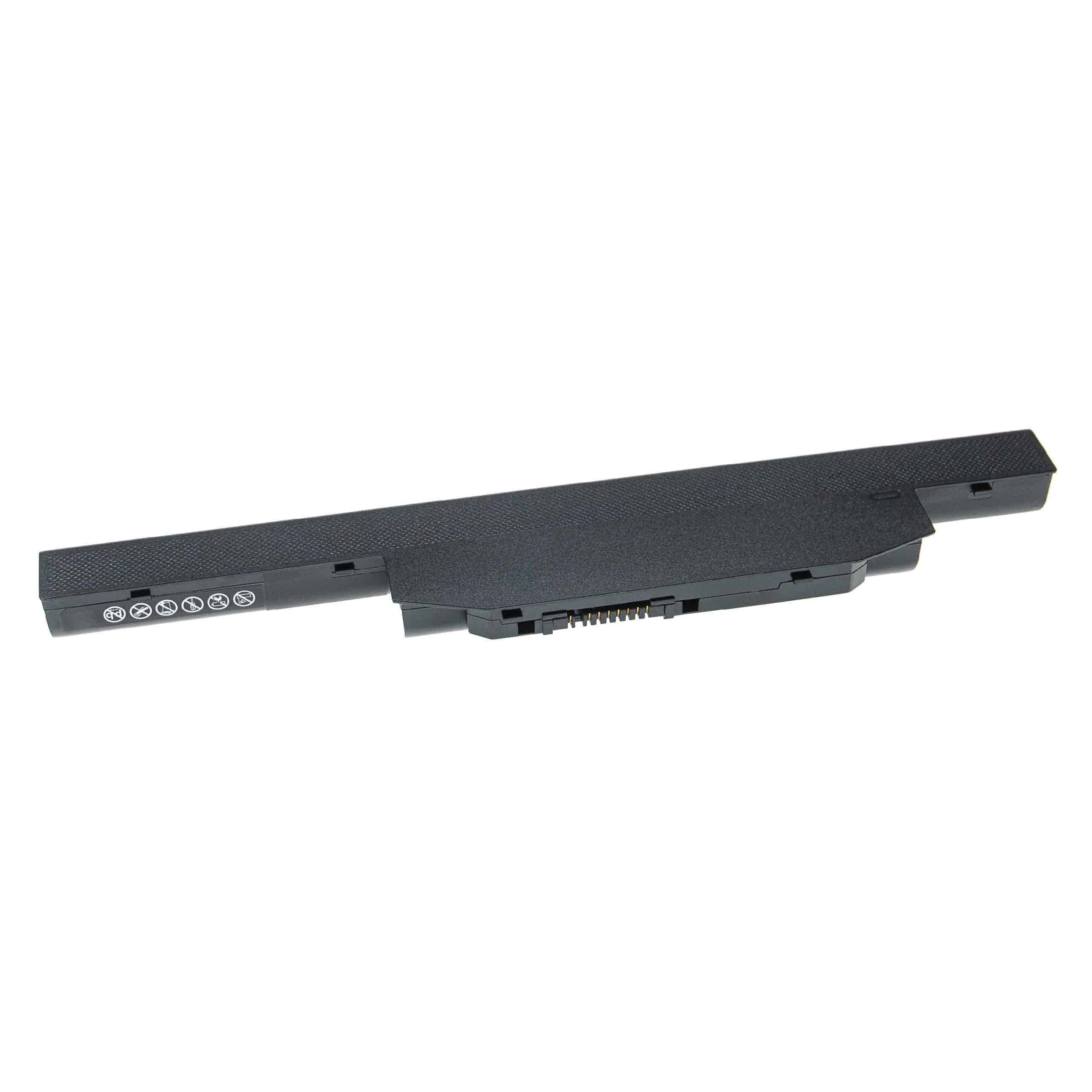 Notebook Battery Replacement for Fujitsu FMVNBP229A, FMVNBP227A, BPS231, BPS229 - 2000mAh 10.8V Li-Ion, black