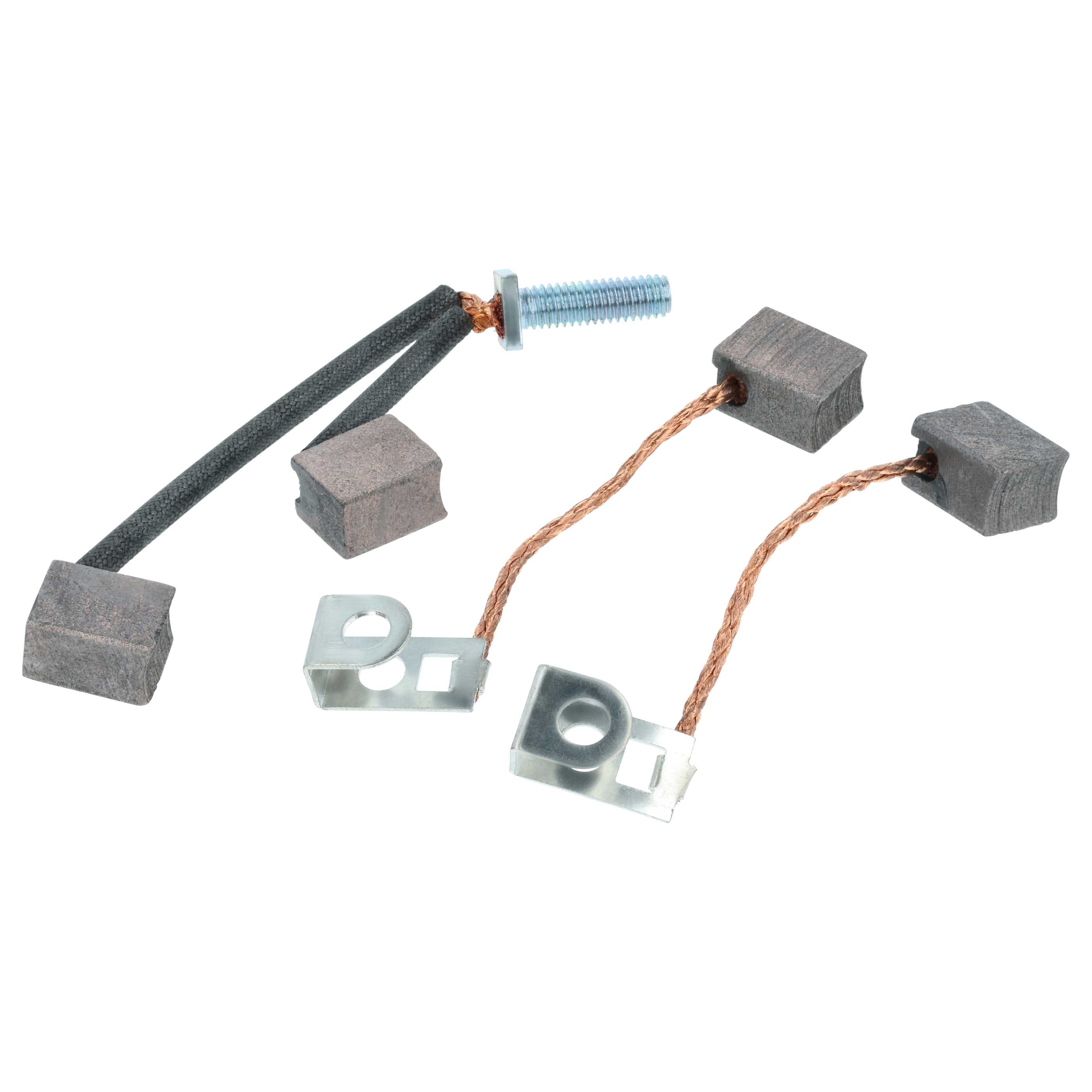 4x Kohlebürste als Ersatz für Briggs & Stratton 490311 für Elektrowerkzeug - 15,6 x 12,6 x 9,4mm