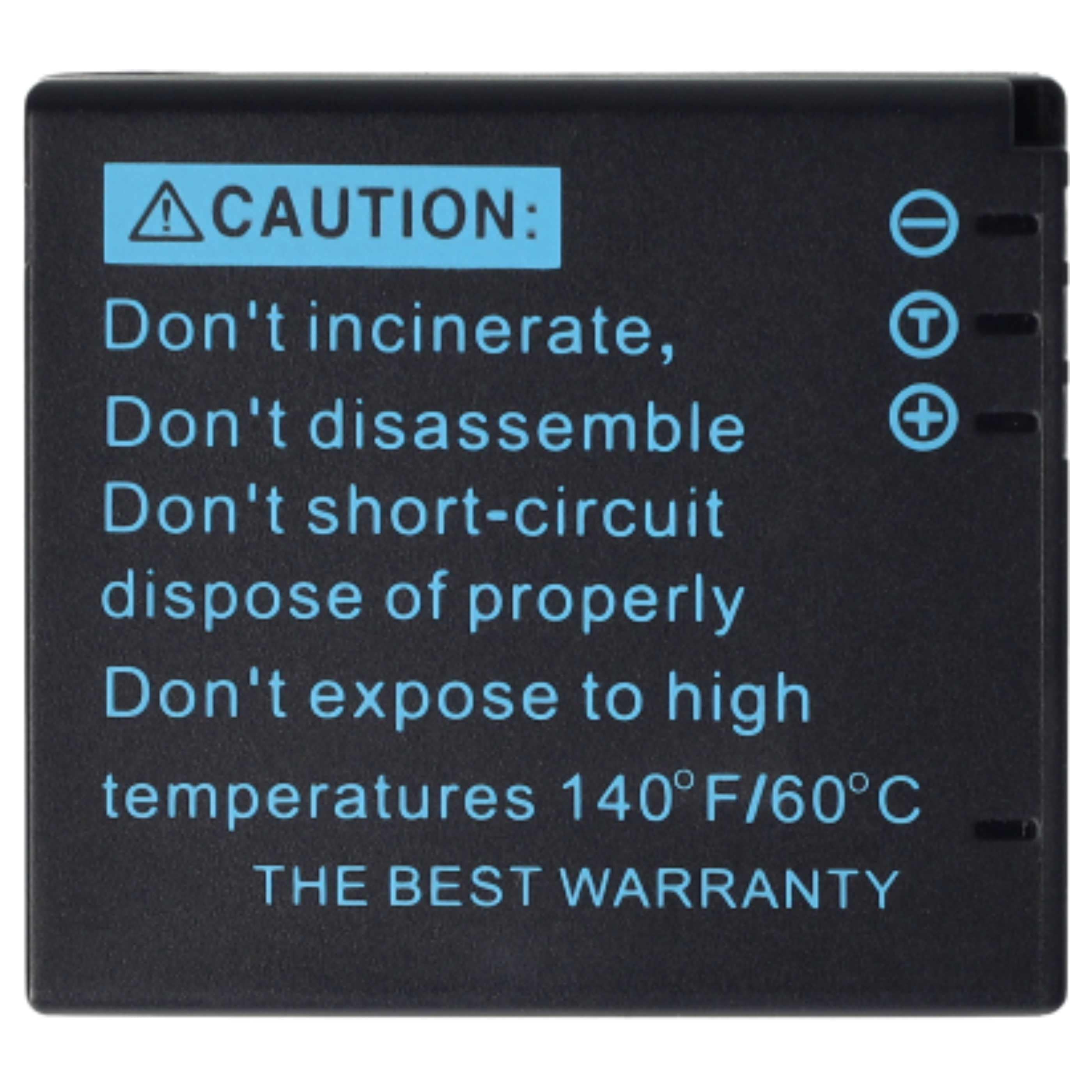 2x Battery replaces Leica BP-DC6 - 600mAh, 3.6V, Li-Ion