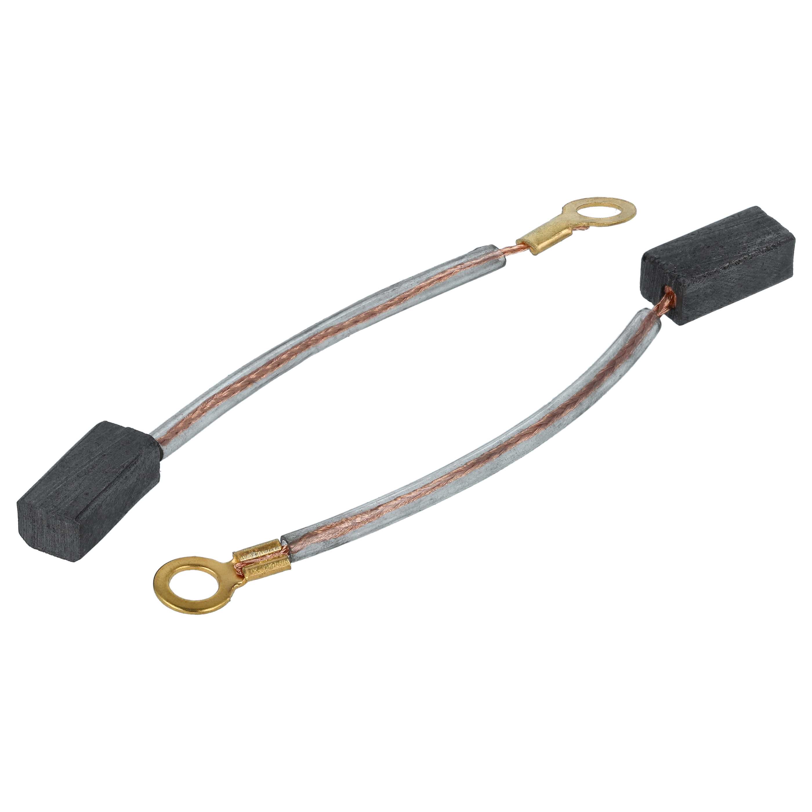 2x Kohlebürste als Ersatz für Fein 30711062001, 4014586024851 für Elektrowerkzeug - 5 x 6, 5 x 13mm