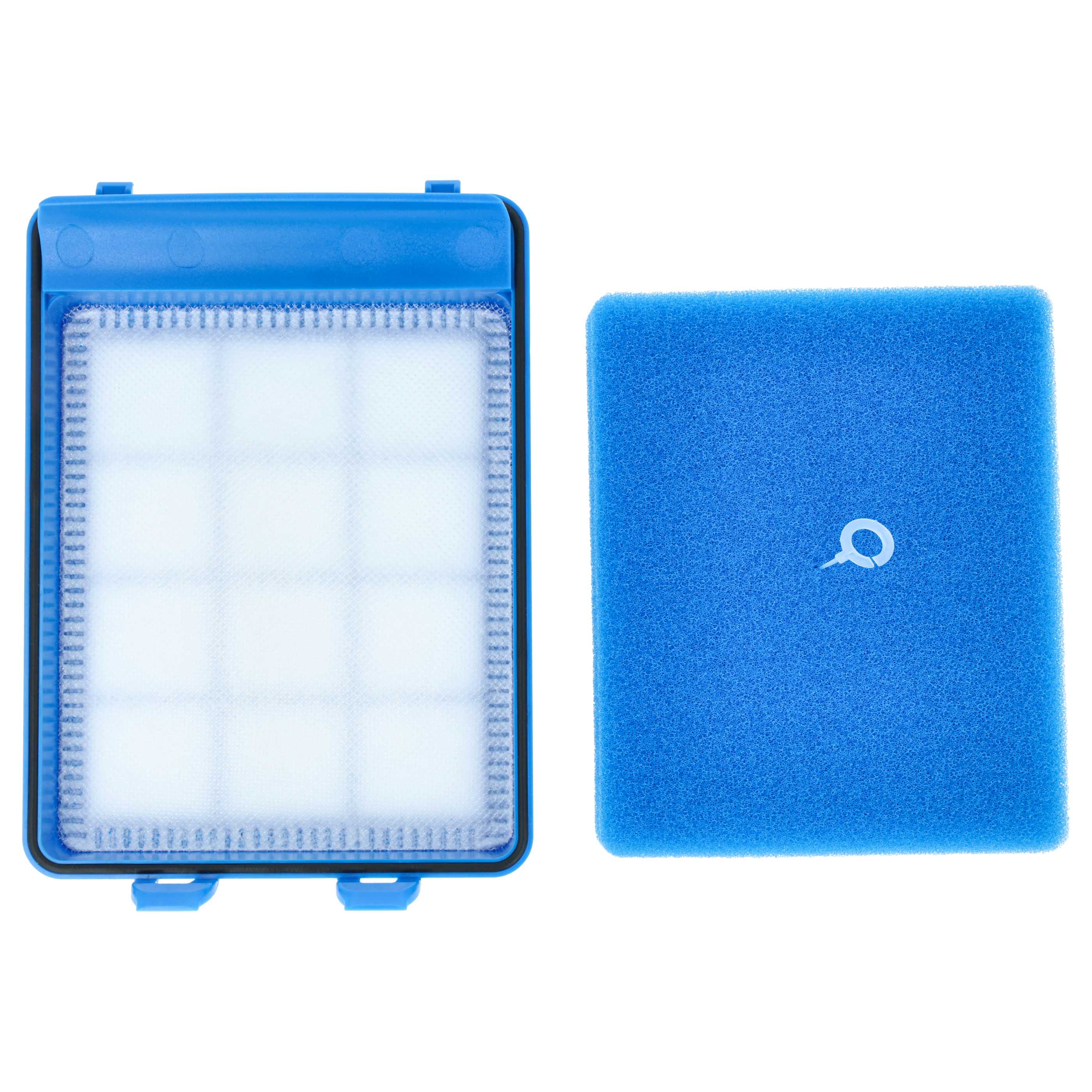 foam filter / fabric filter replaces Philips CP0484/01 for Philips Vacuum Cleaner, 13.7 x 20 cm