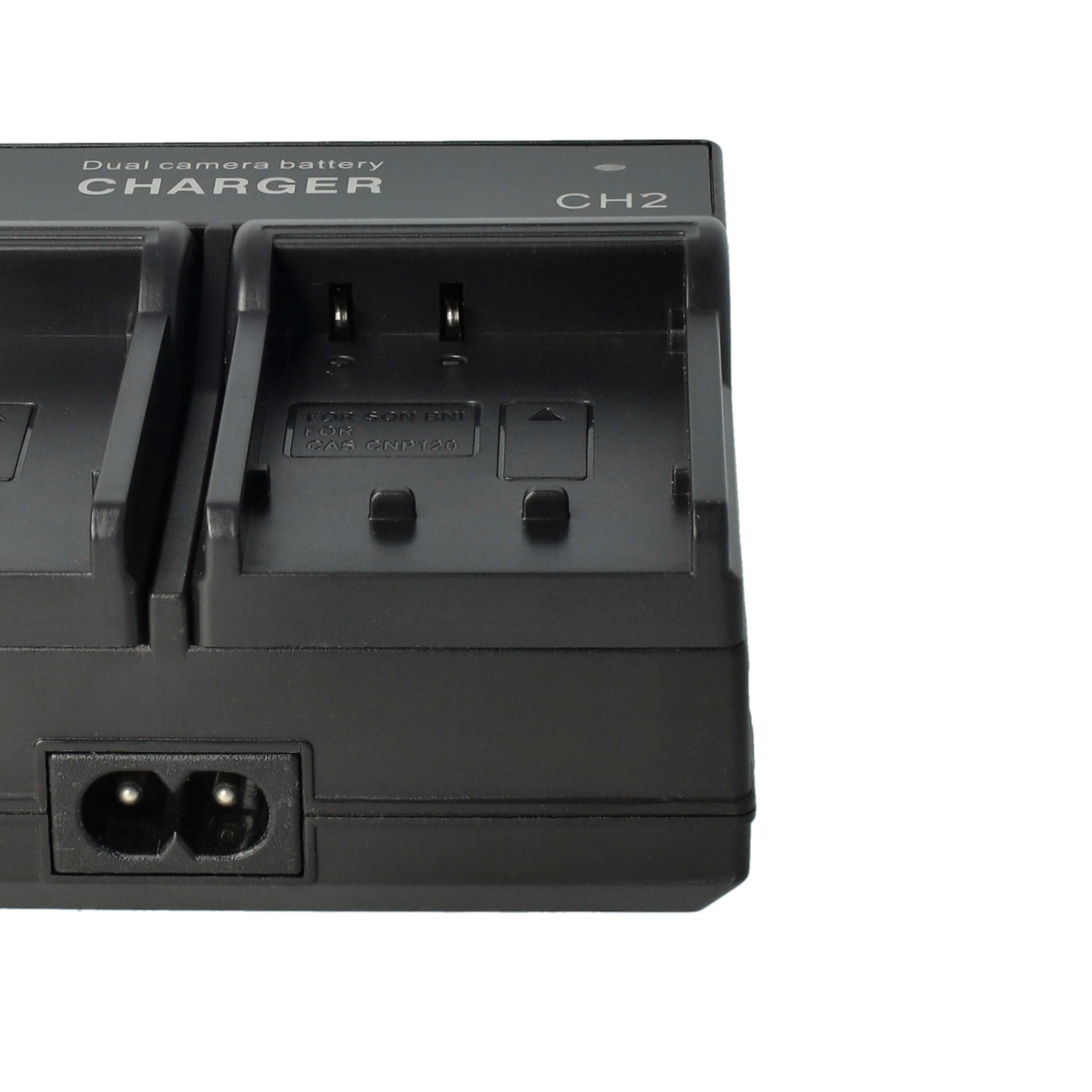 Caricabatterie + adattatore da auto per fotocamera Casio - 0.5 / 0.9A 4.2/8.4V 114,5cm
