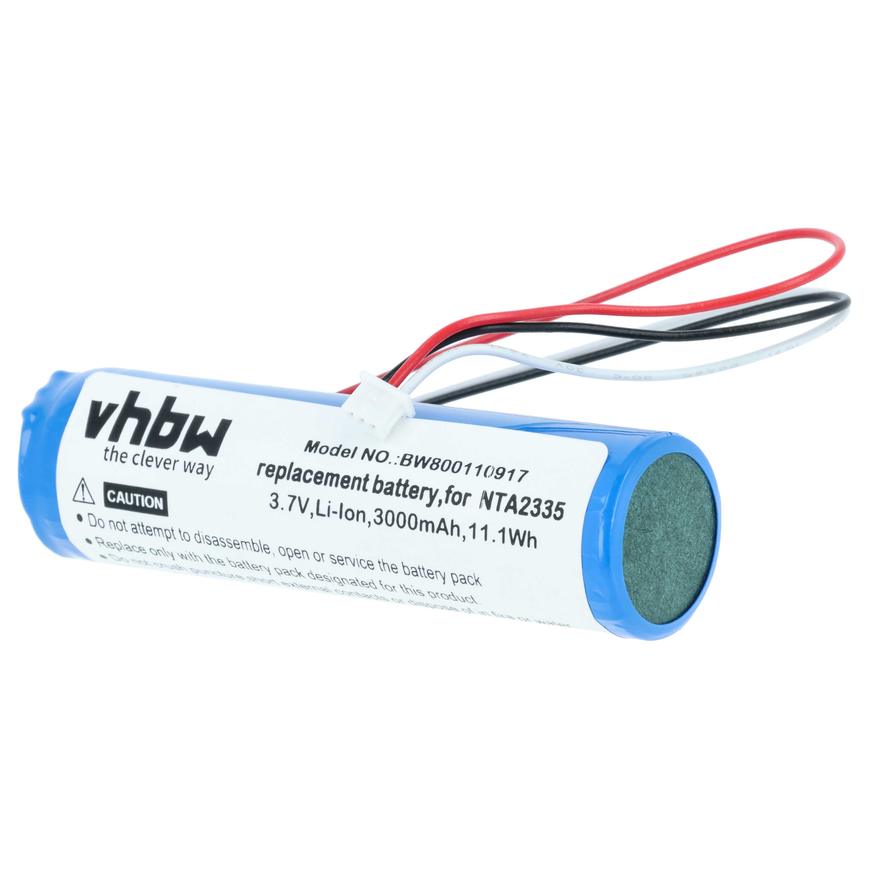Batteria sostituisce NTA2335 per altoparlanti - 3000mAh 3,7V Li-Ion