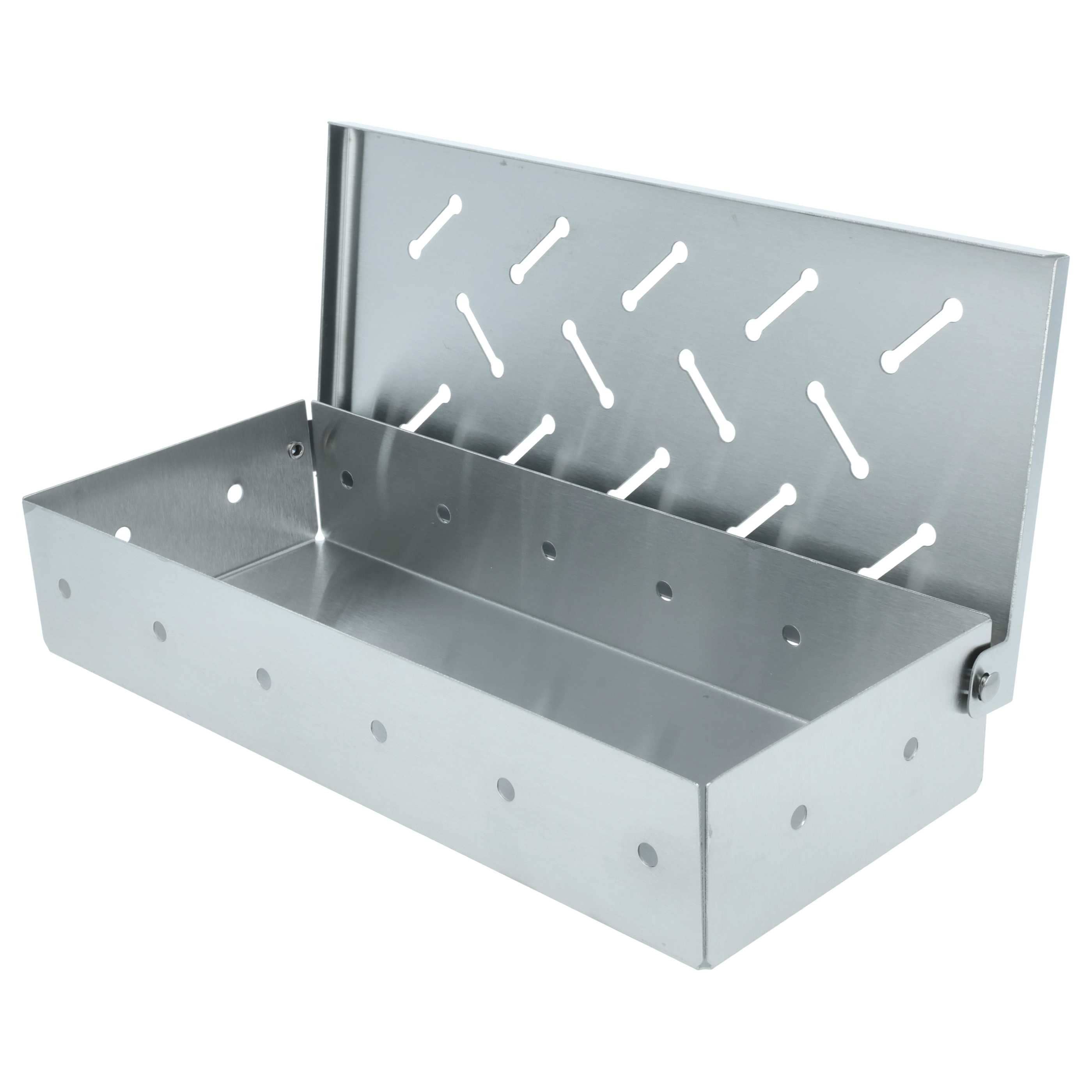 Smoke Box replaces Weber 7576 for Weber Gas Grills - Stainless Steel 22.8 x 9.7 x 4.4 cm