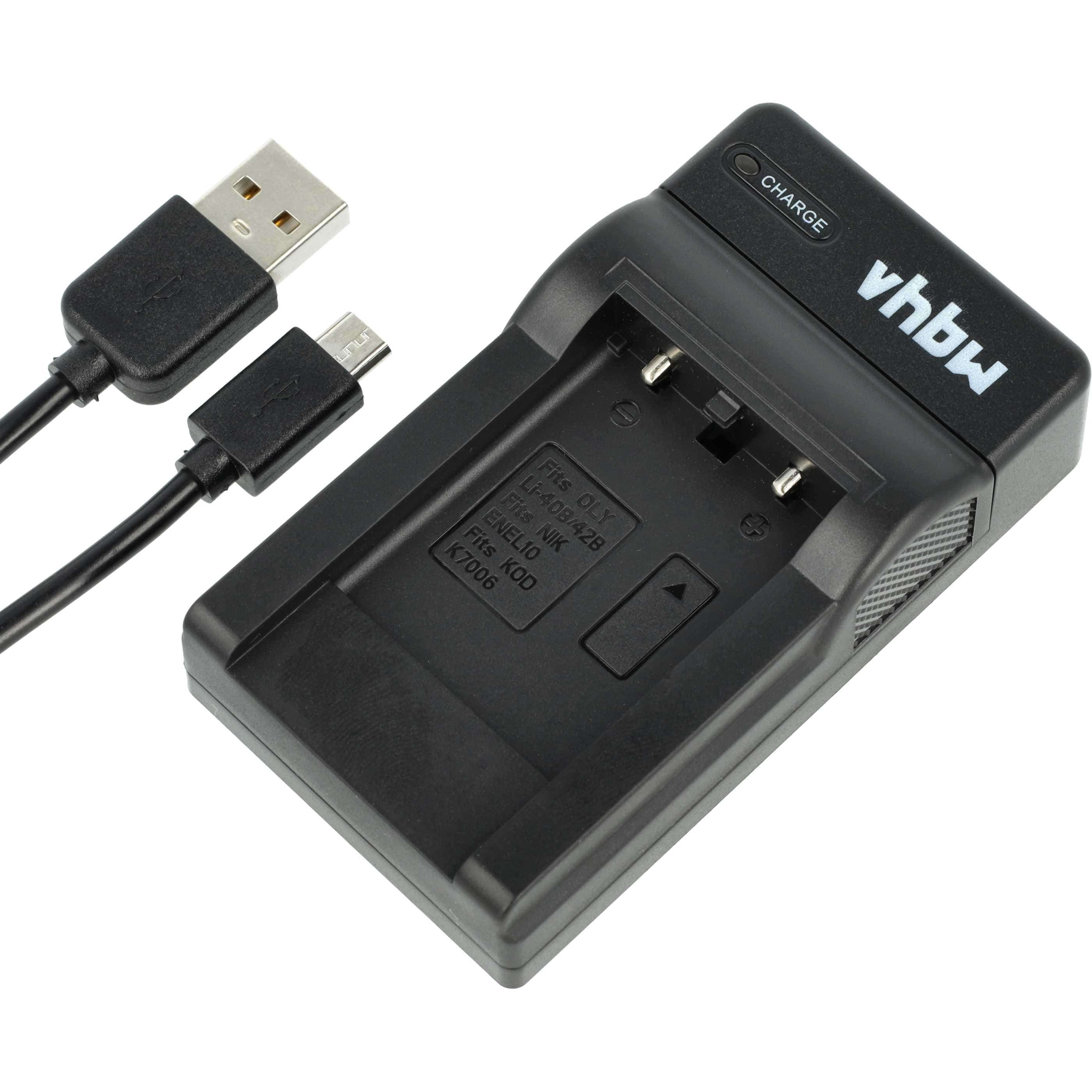 1x station de charge, 1x câble d'alimentation, 1x batterie remplace BenQ DLI216 pour caméra Bosch