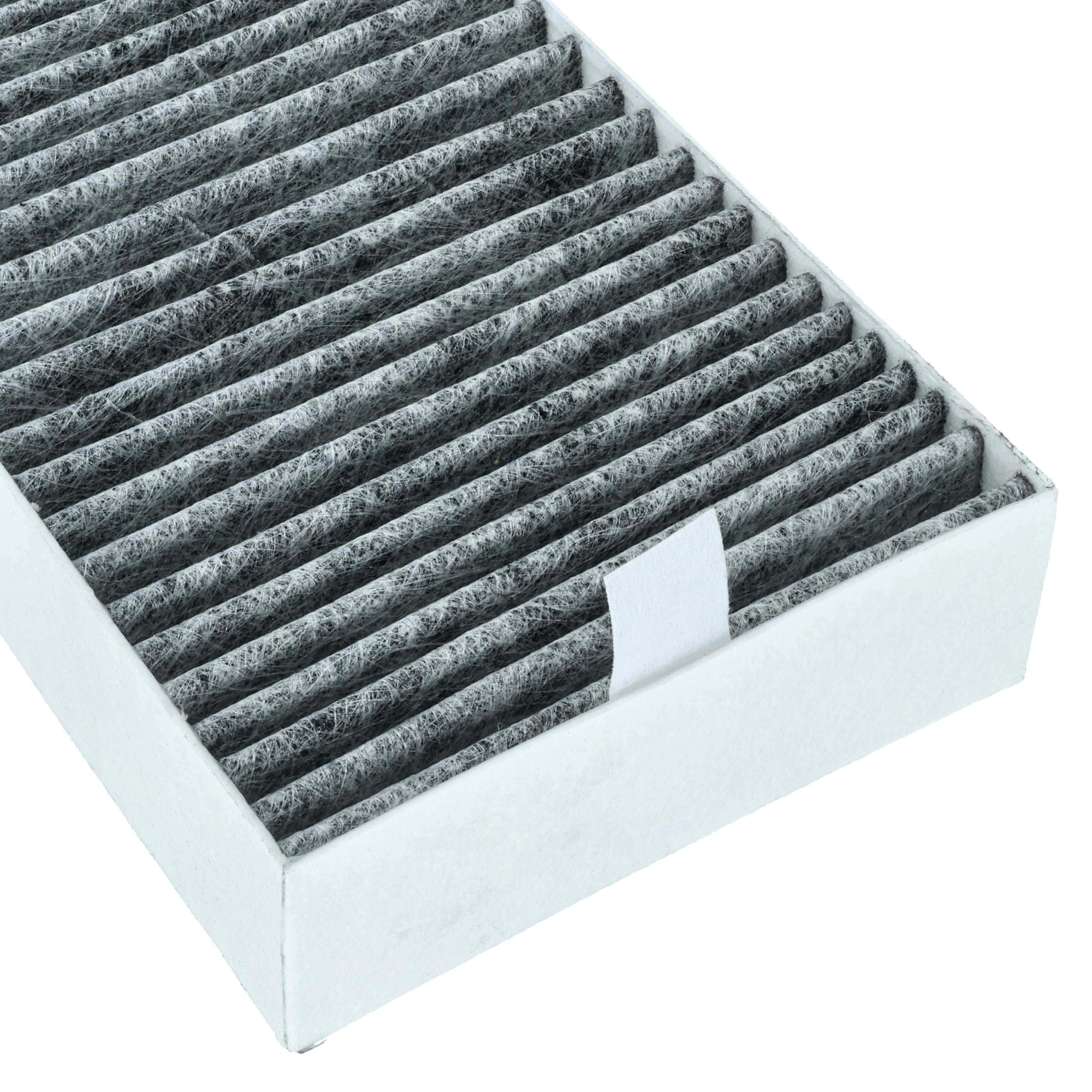 2x Aktivkohlefilter als Ersatz für Miele 28996433EU1, 11793450, DKF 31-P Dunstabzugshaube