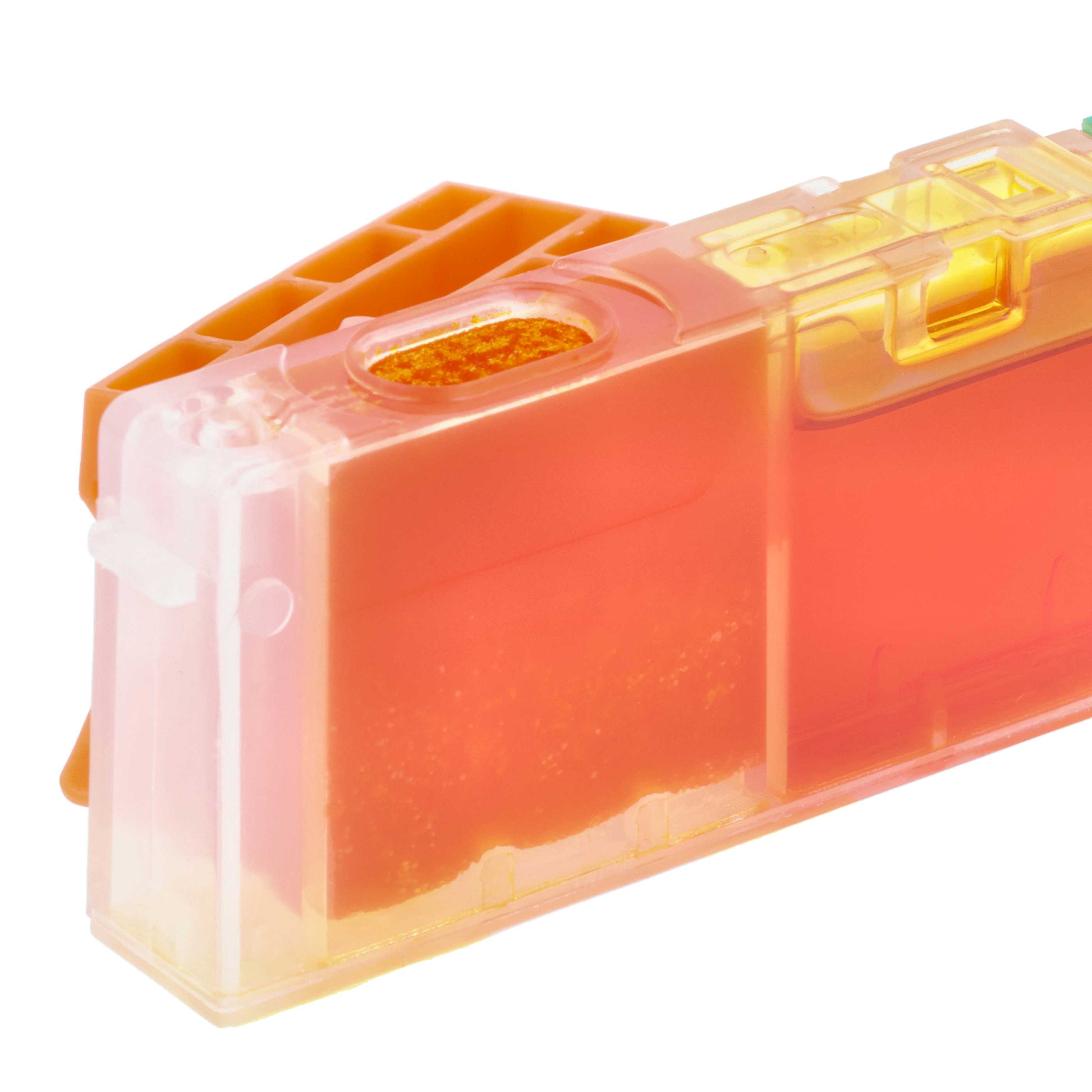 5x Set cartucce di inchiostro sostituisce Canon PGI571, PGI-570, PGI570 per stampante - multicolore 85 ml