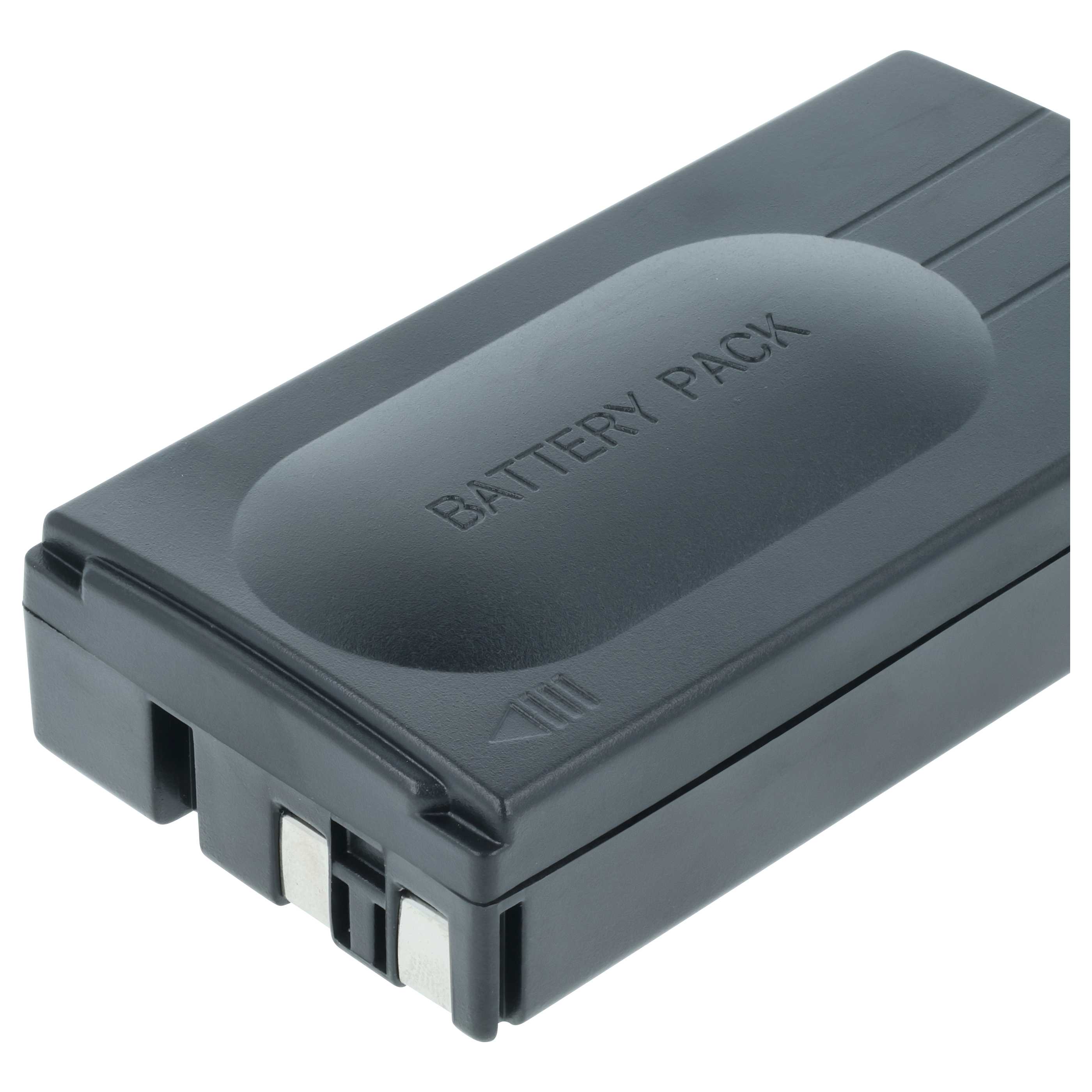 2x Batteria per videocamera sostituisce Canon BP-729, BP-726, BP-722D, BP-714, BP-711 - 2000mAh 6V NiMH