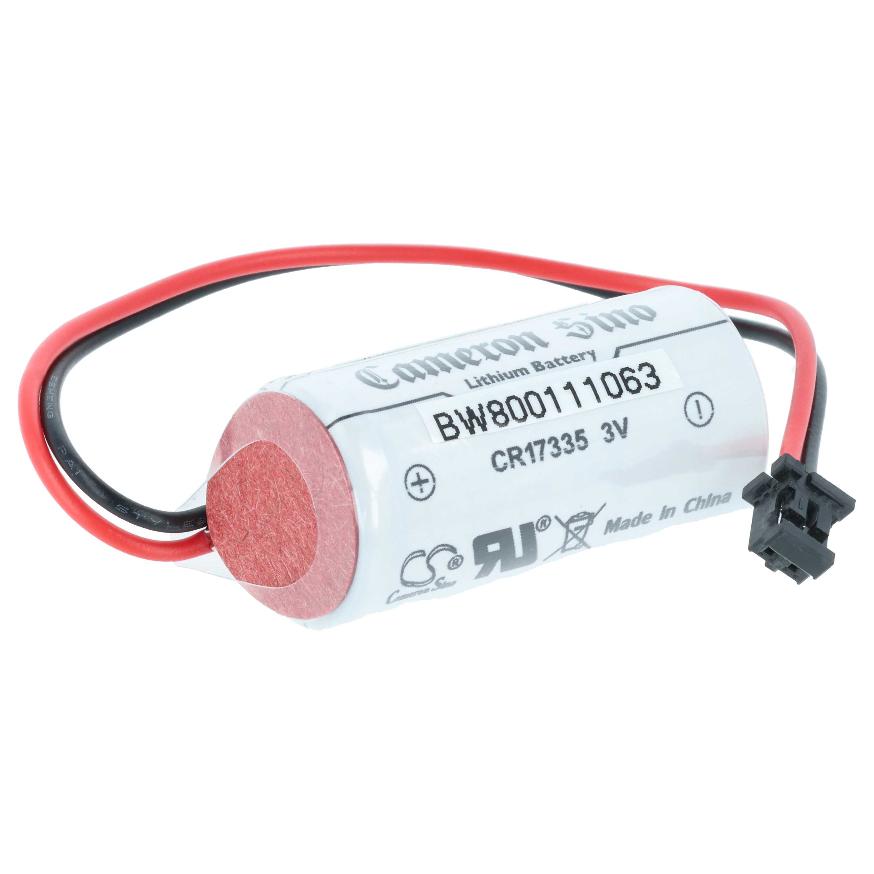 Steuereinheit-Batterie als Ersatz für Mitusibishi Q6BAT - 1800mAh 3V Li-Ion
