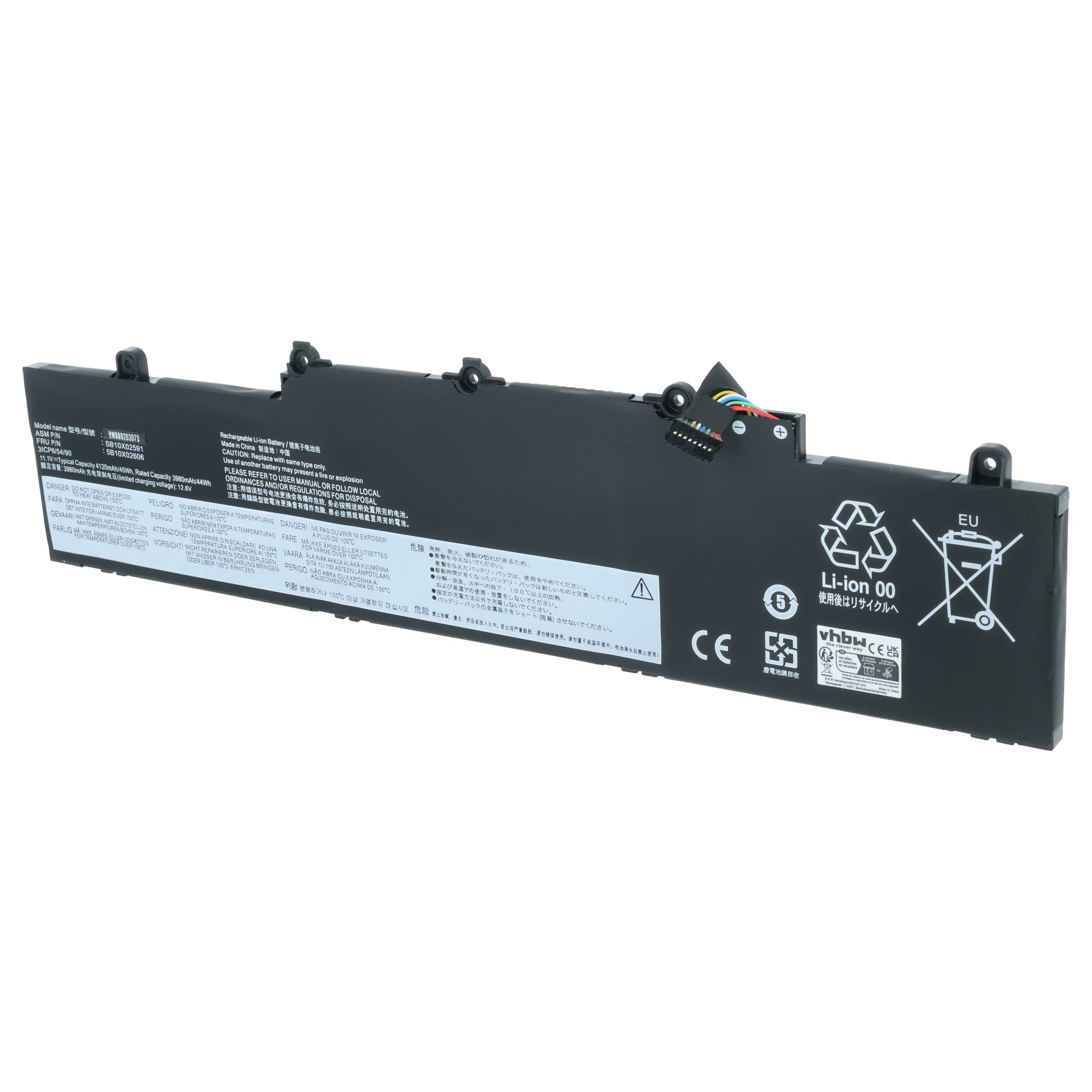 Akumulator do laptopa zamiennik Lenovo 5B10X02600, 5B10X02606, L19C3PD5, 5B10X02603 - 3950 mAh 11,34 V LiPo