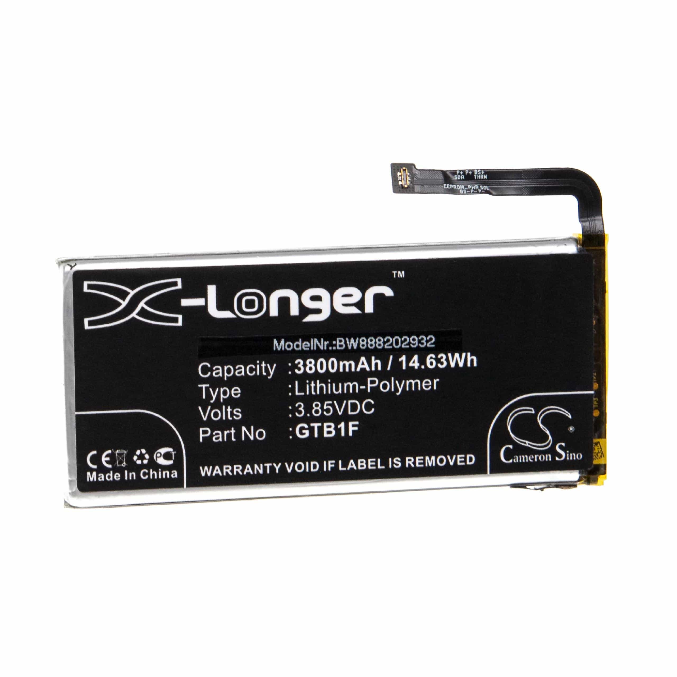Akumulator do telefonu smartfona zamiennik Google GTB1F - 3800 mAh 3,85 V LiPo