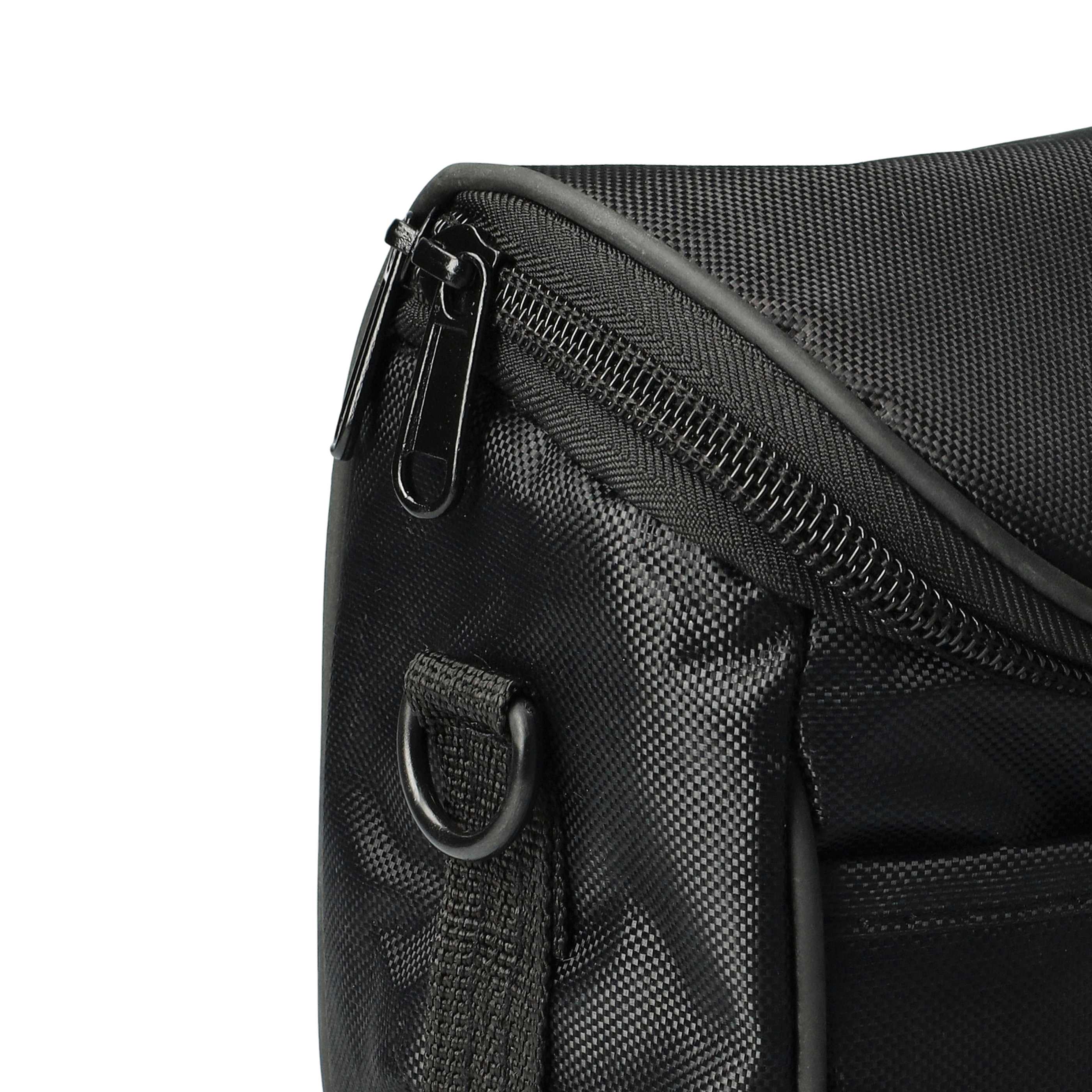 Tasche passend für Fujifilm Kamera u.a. - Schwarz, Inkl. Schultergurt, Mit Vordertasche