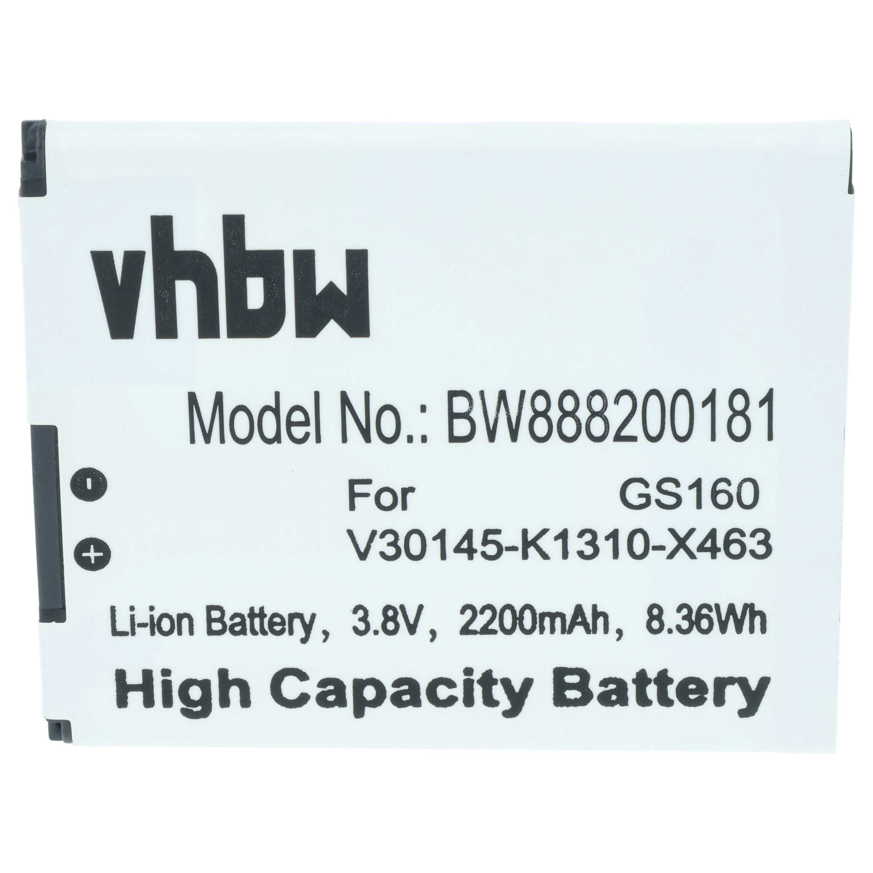 Akumulator do telefonu smartfona zamiennik Gigaset V30145-K1310-X463 - 2200 mAh 3,8 V Li-Ion