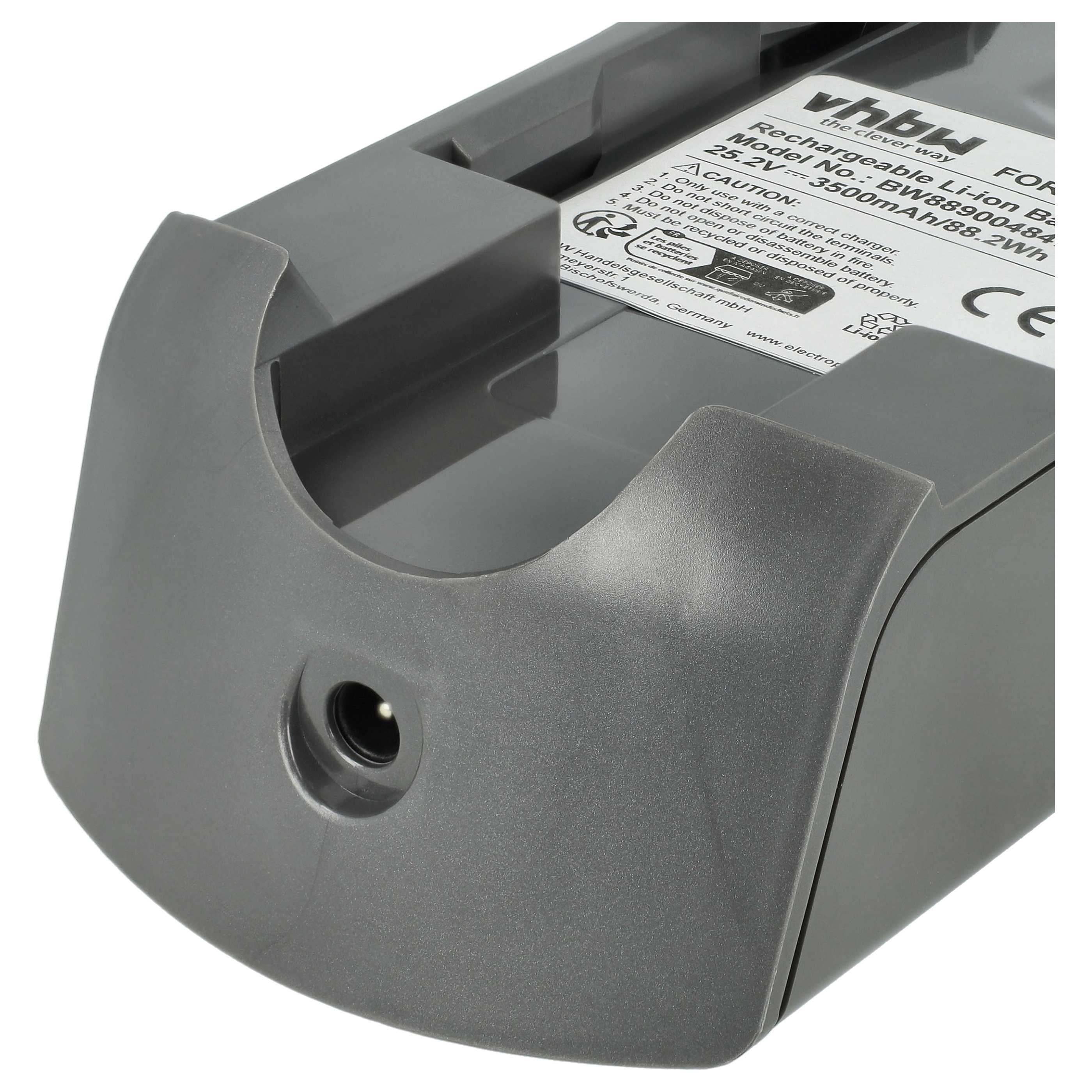 Battery replaces Shark XSBT700EU for Shark 3500mAh, 25.2V, Li-Ion