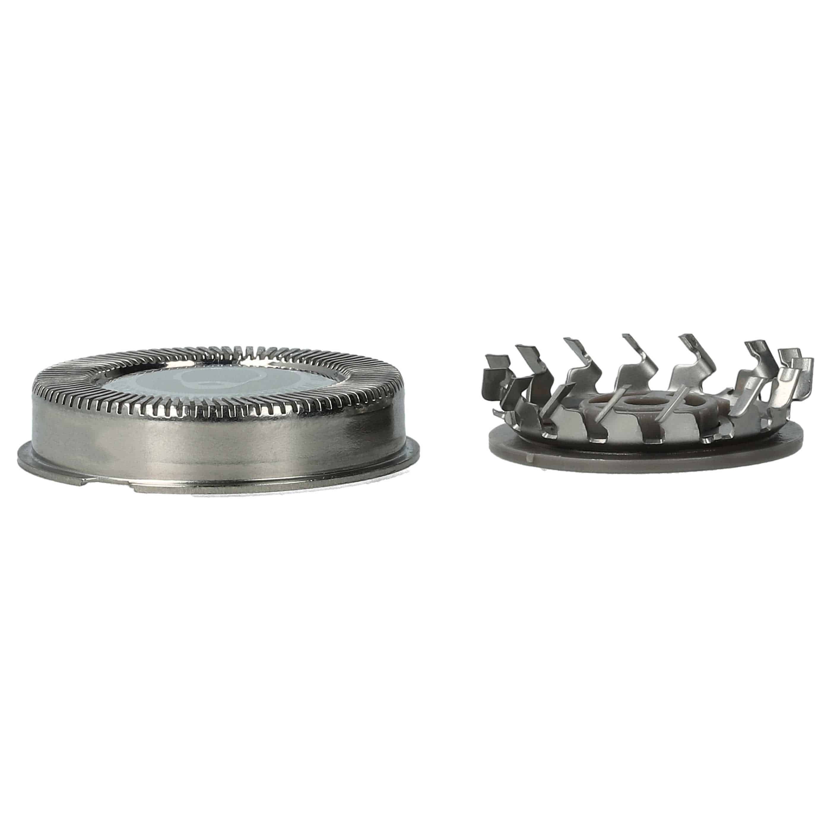 9x cabezales reemplaza Philips HP1915L, HQ3 para afeitadoras Philips - plata