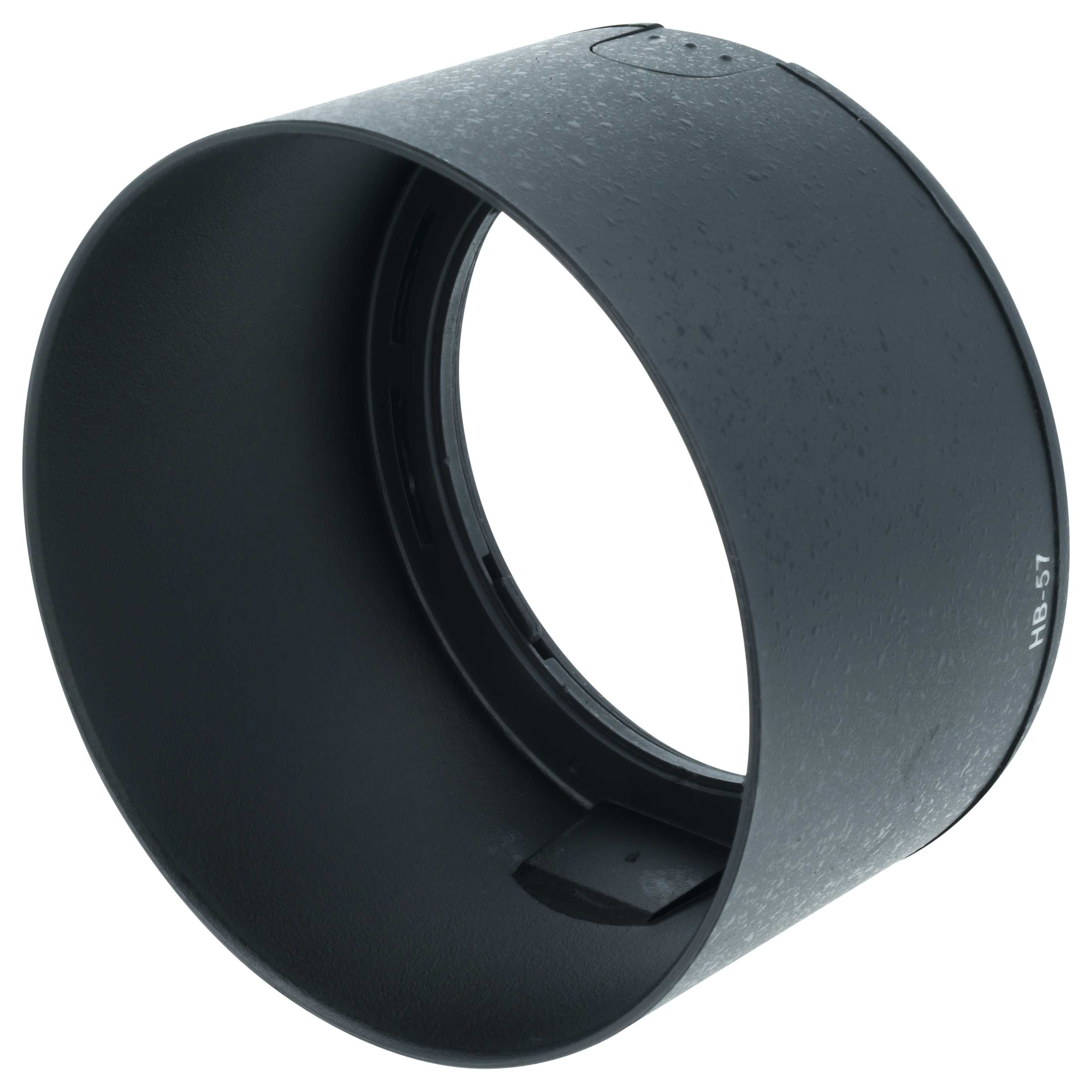 Lens Hood replaces Nikon HB57, HB-57 for Nikon Lens with 58 mm Diameter, plastic, black